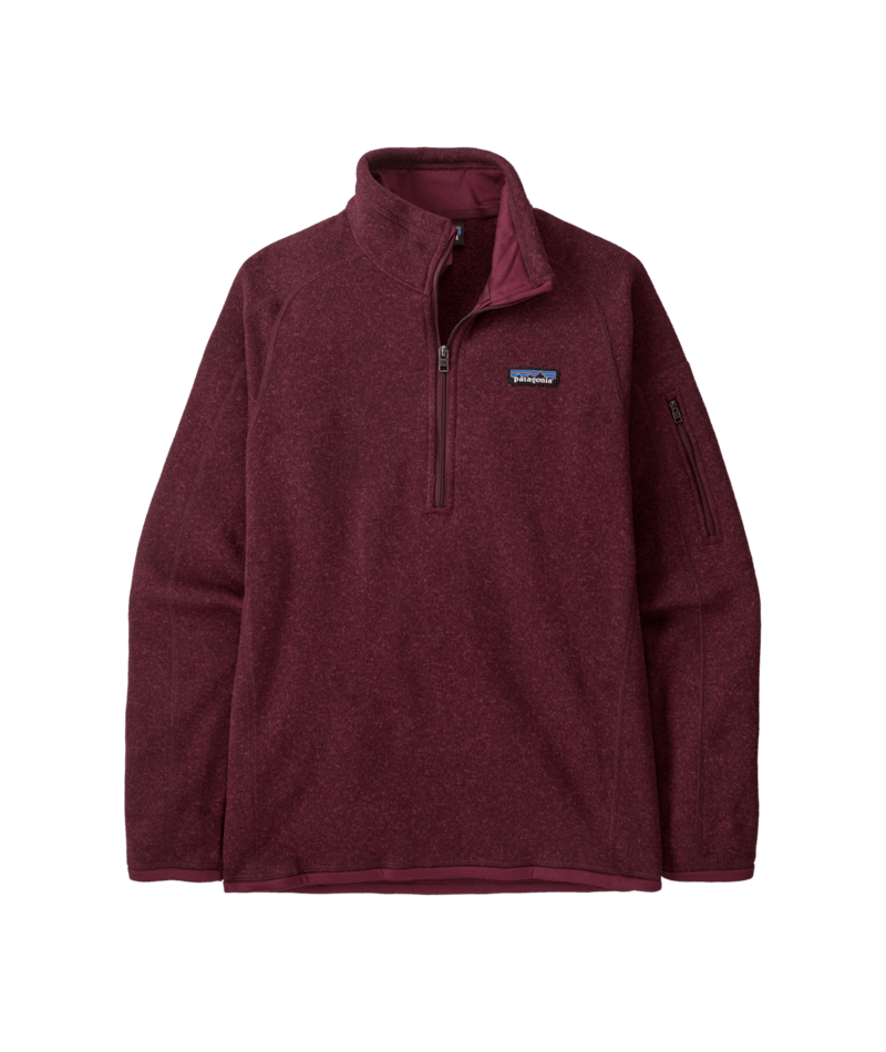 Women's Better Sweater 1/4 Zip in Berry Fig | Photo 1 | Patagonia