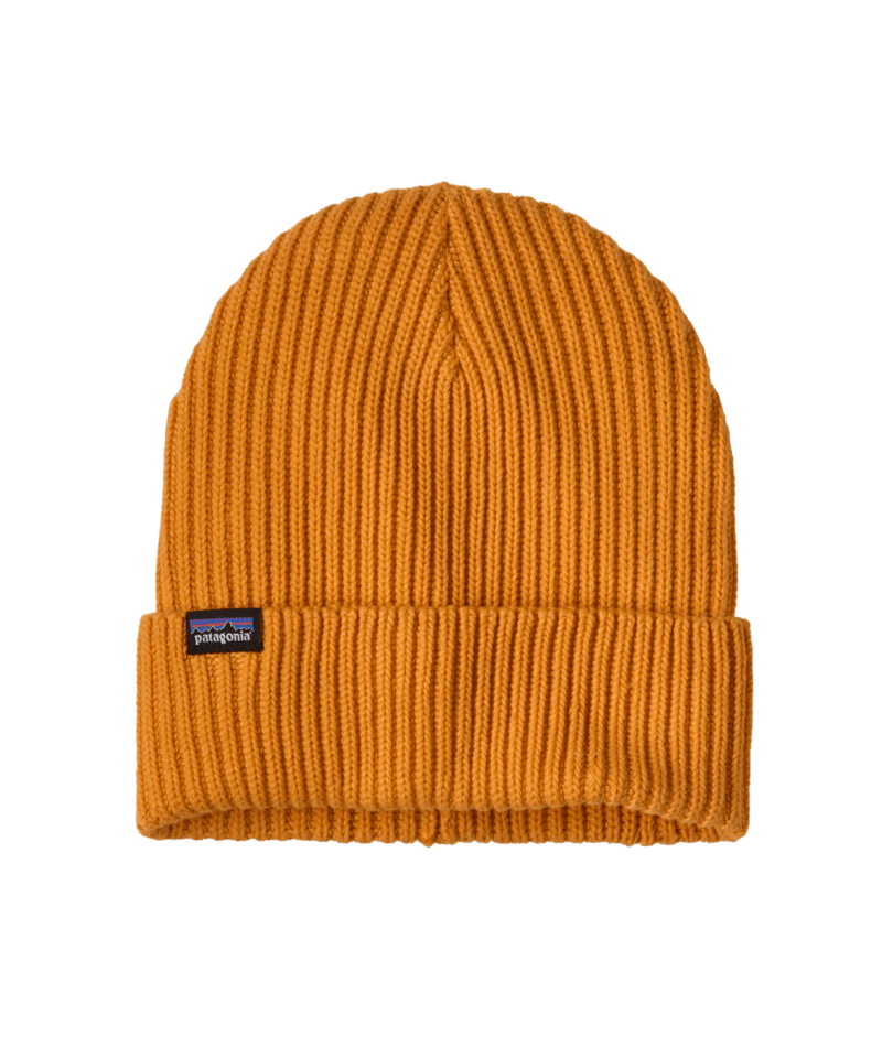 Fishermans Rolled Beanie in Autumn Orange | Photo 1 | Patagonia