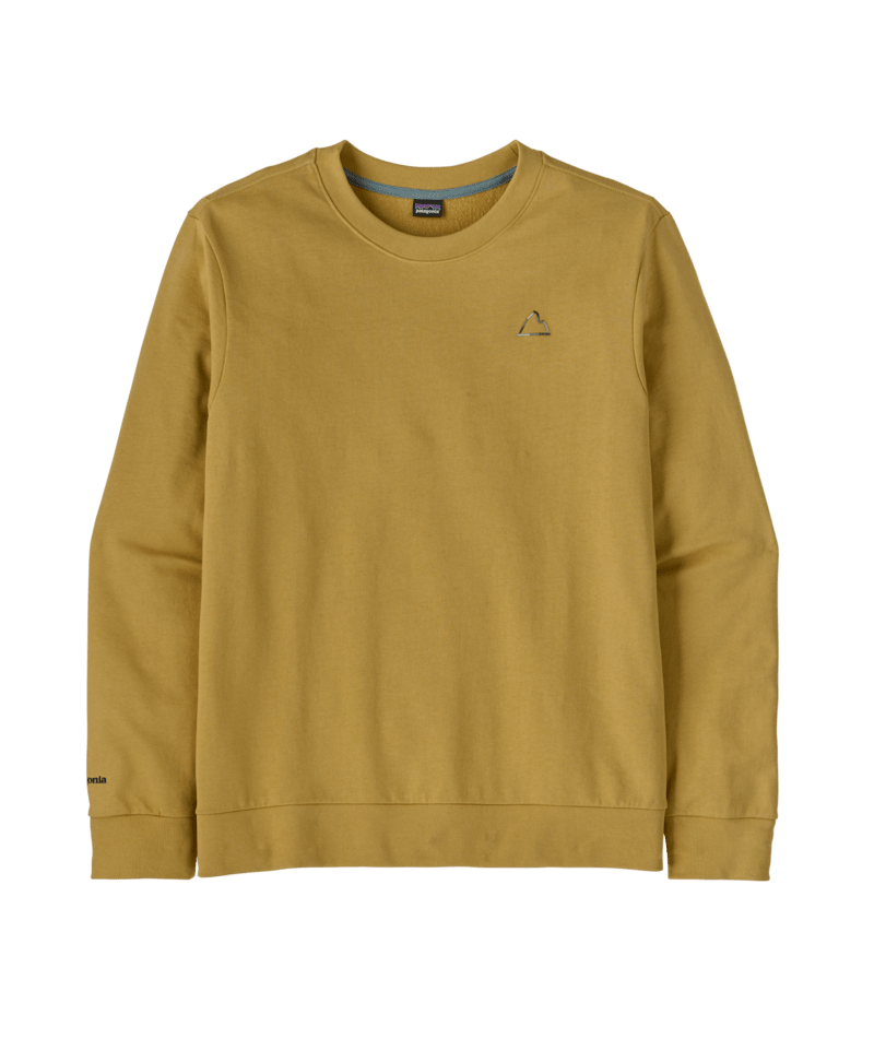 Men's Fitz Roy Massif Daily Crew in Lynx Tan | Photo 1 | Patagonia