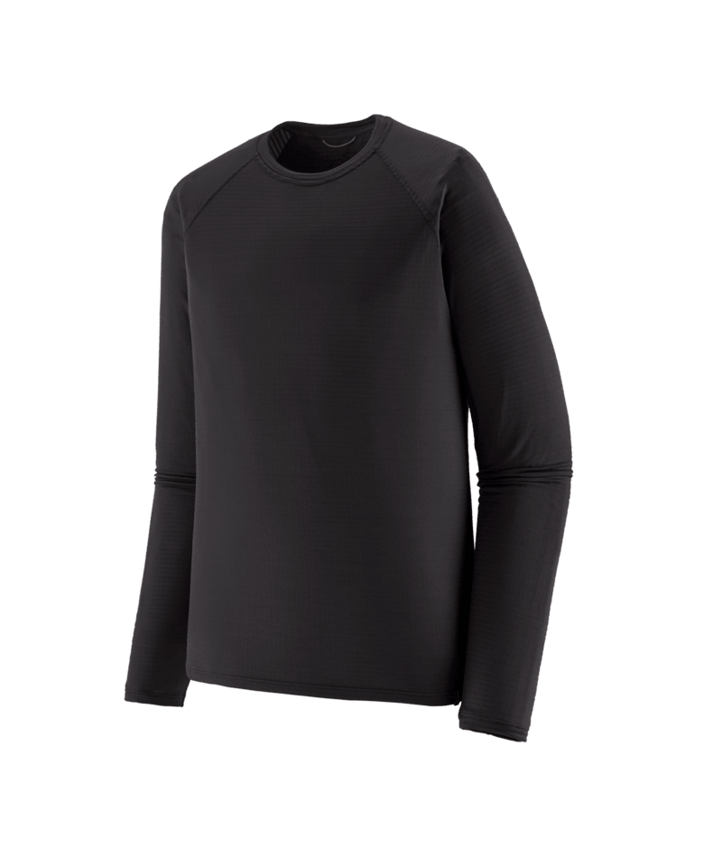 Men's Capilene Thermal Weight Crew in Black | Photo 1 | Patagonia