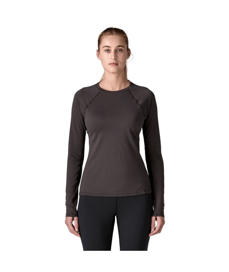 Women's Capilene Midweight Crew in Ink Black | Photo 2 | Patagonia