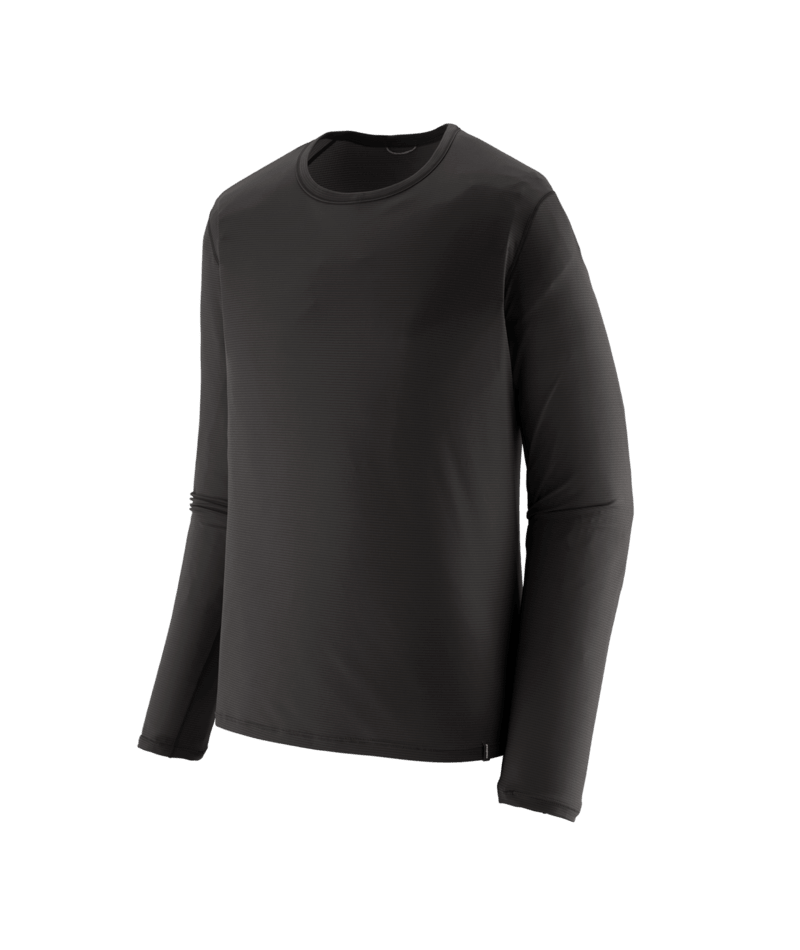 Men's Capilene Lightweight Crew in Black | Photo 1 | Patagonia