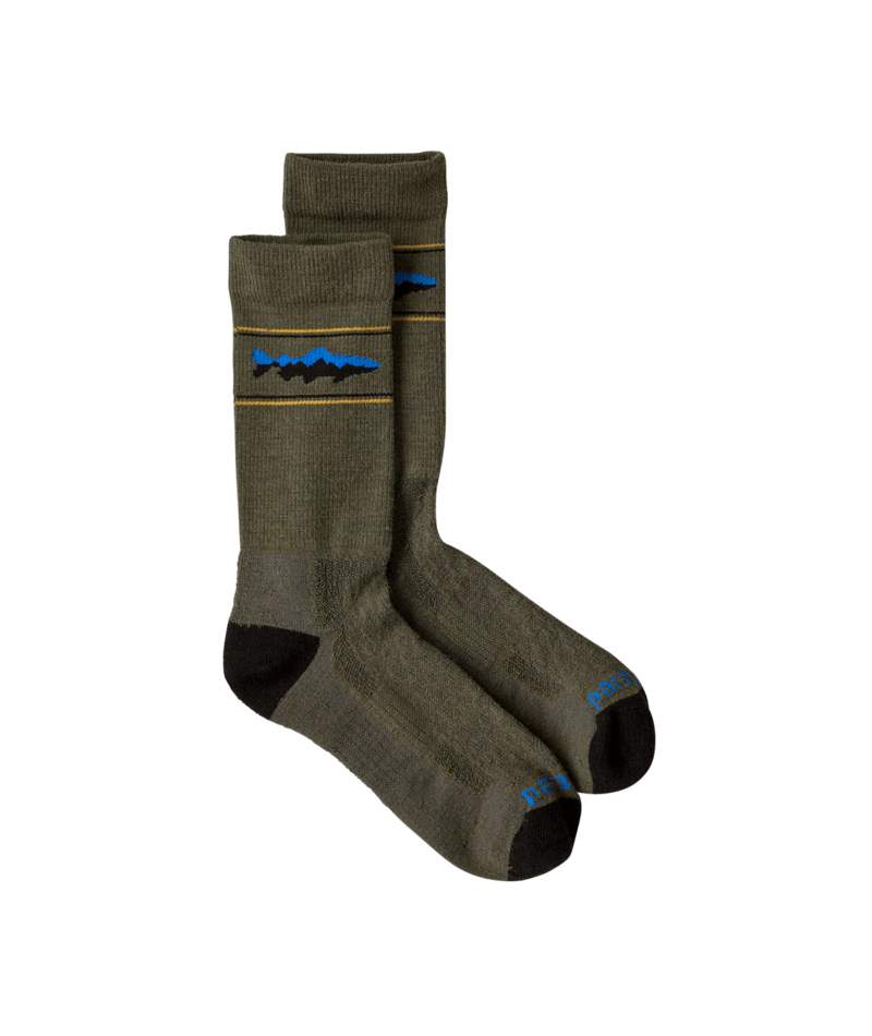 Merino Wool Blend Crew Socks