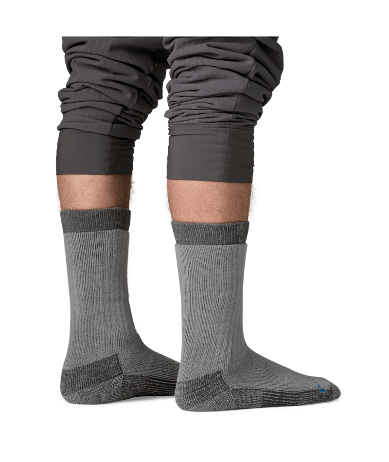 Heavyweight Merino Wool Blend Knee Socks in Forever Grey | Photo 3 | Patagonia