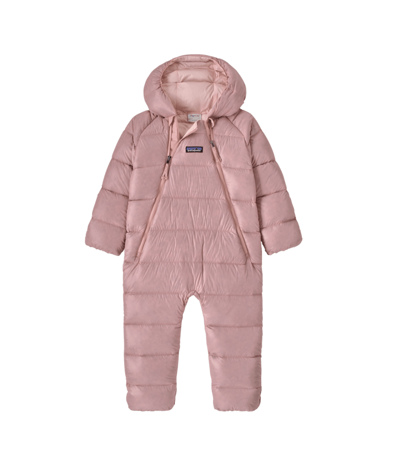Infant Hi-Loft Down Sweater Bunting in Fuzzy Mauve | Photo 1 | Patagonia