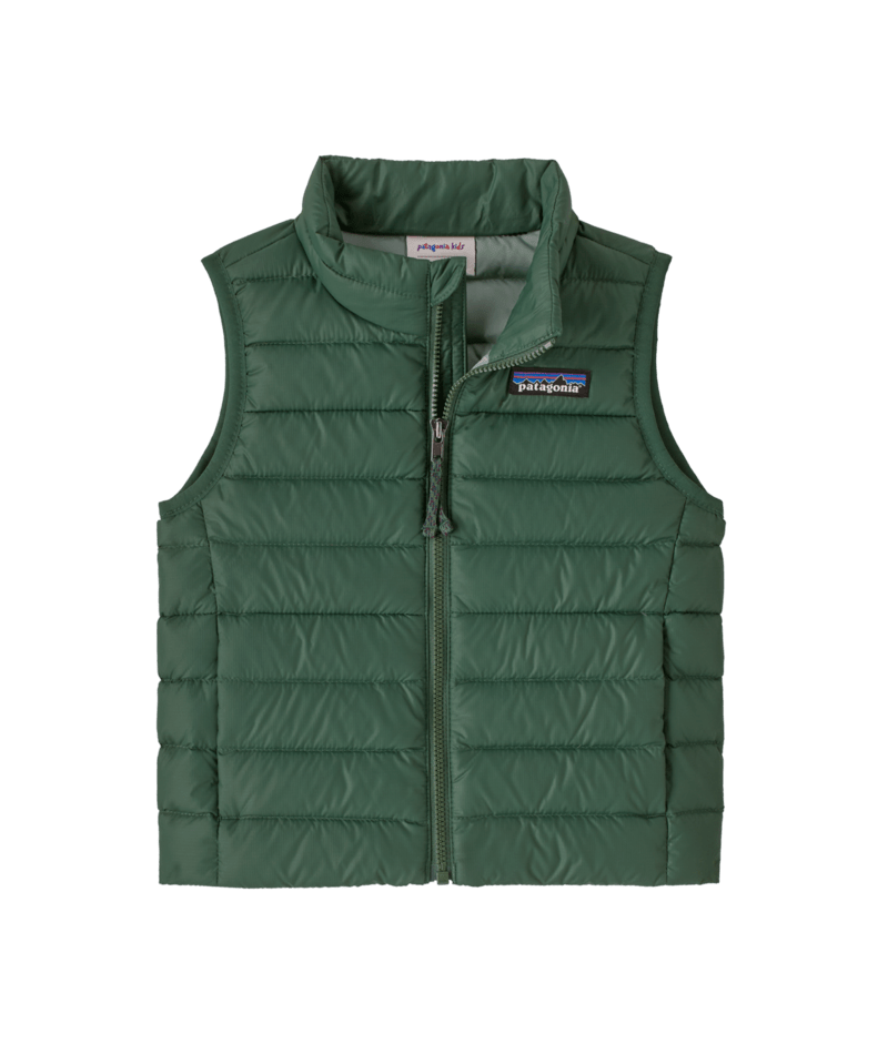 Baby Down Sweater Vest in Canopy Green | Photo 1 | Patagonia