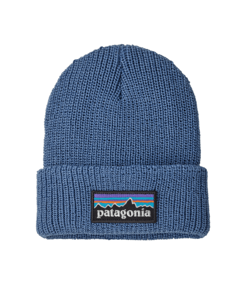Baby Logo Beanie in P-6 Logo: Barnacle Blue | Photo 1 | Patagonia
