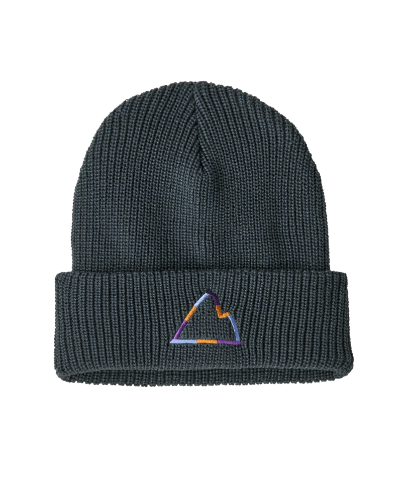 Kids' Logo Beanie in Fitz Roy Massif: Summit Blue | Photo 1 | Patagonia