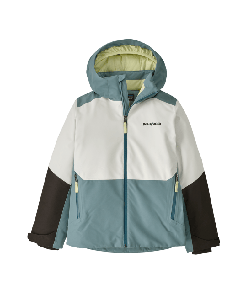 Kids' Powder Town Jacket in Blue Sage | Photo 1 | Patagonia