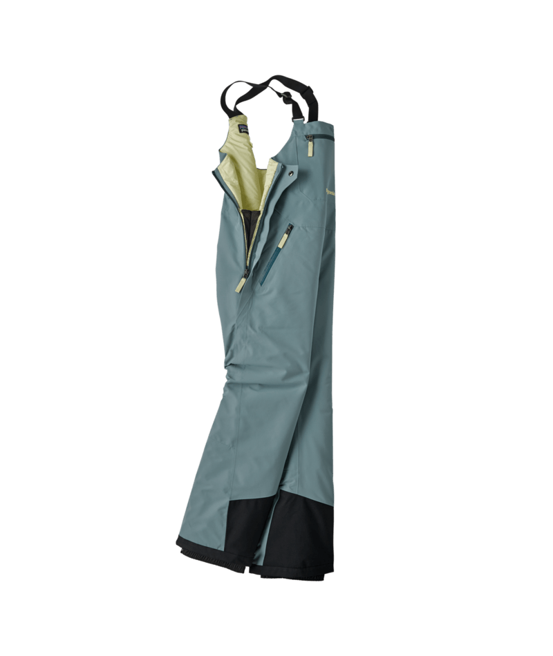 Kids' Powder Town Bibs in Blue Sage | Photo 6 | Patagonia