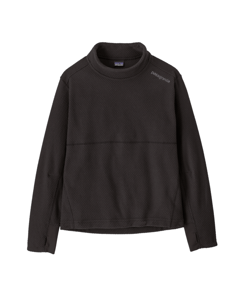 Kids' Midweight Layering Top in Black | Photo 1 | Patagonia