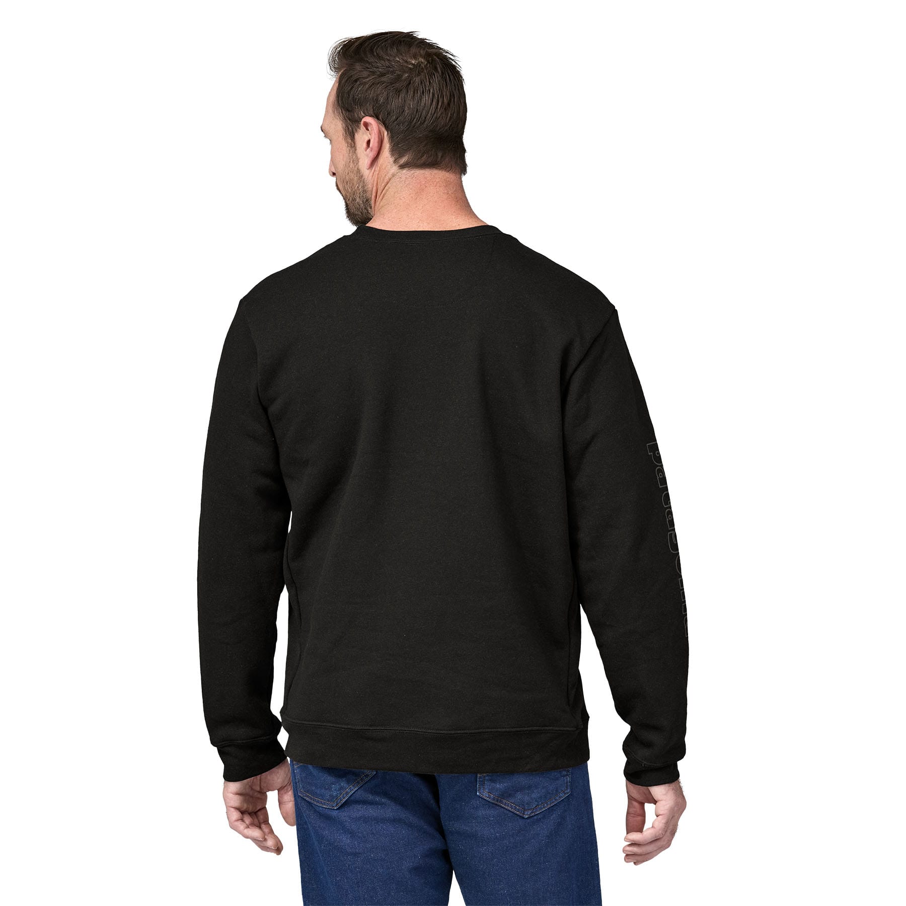 73 Skyline Uprisal Crew Sweatshirt in Ink Black | Patagonia Bend