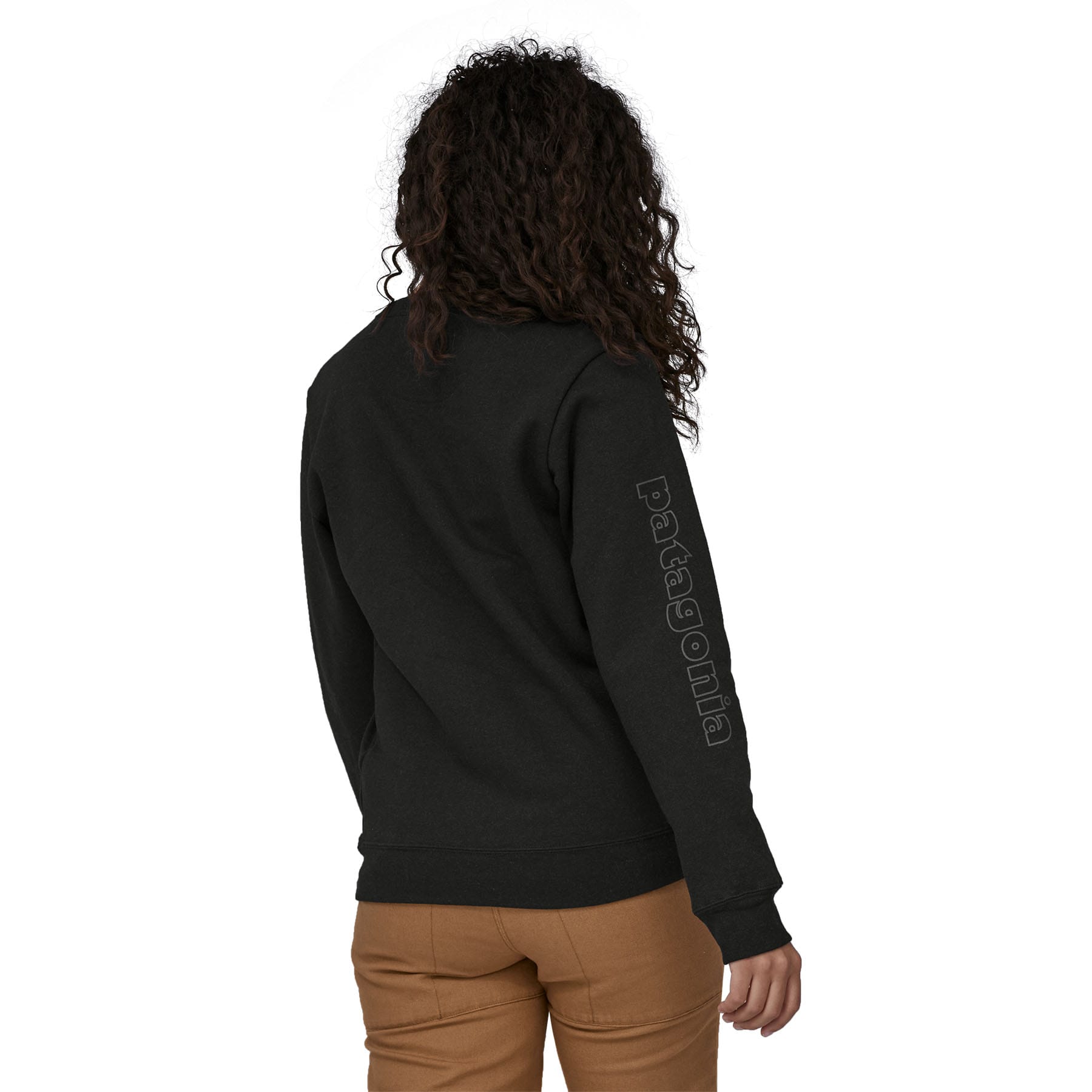 73 Skyline Uprisal Crew Sweatshirt in Ink Black | Patagonia Bend