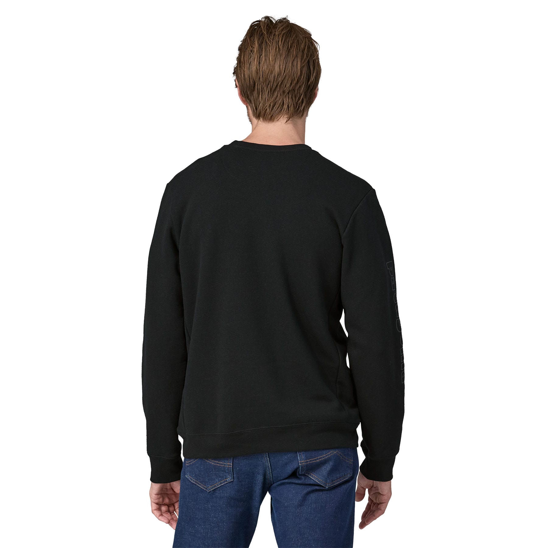 73 Skyline Uprisal Crew Sweatshirt in Ink Black | Patagonia Bend