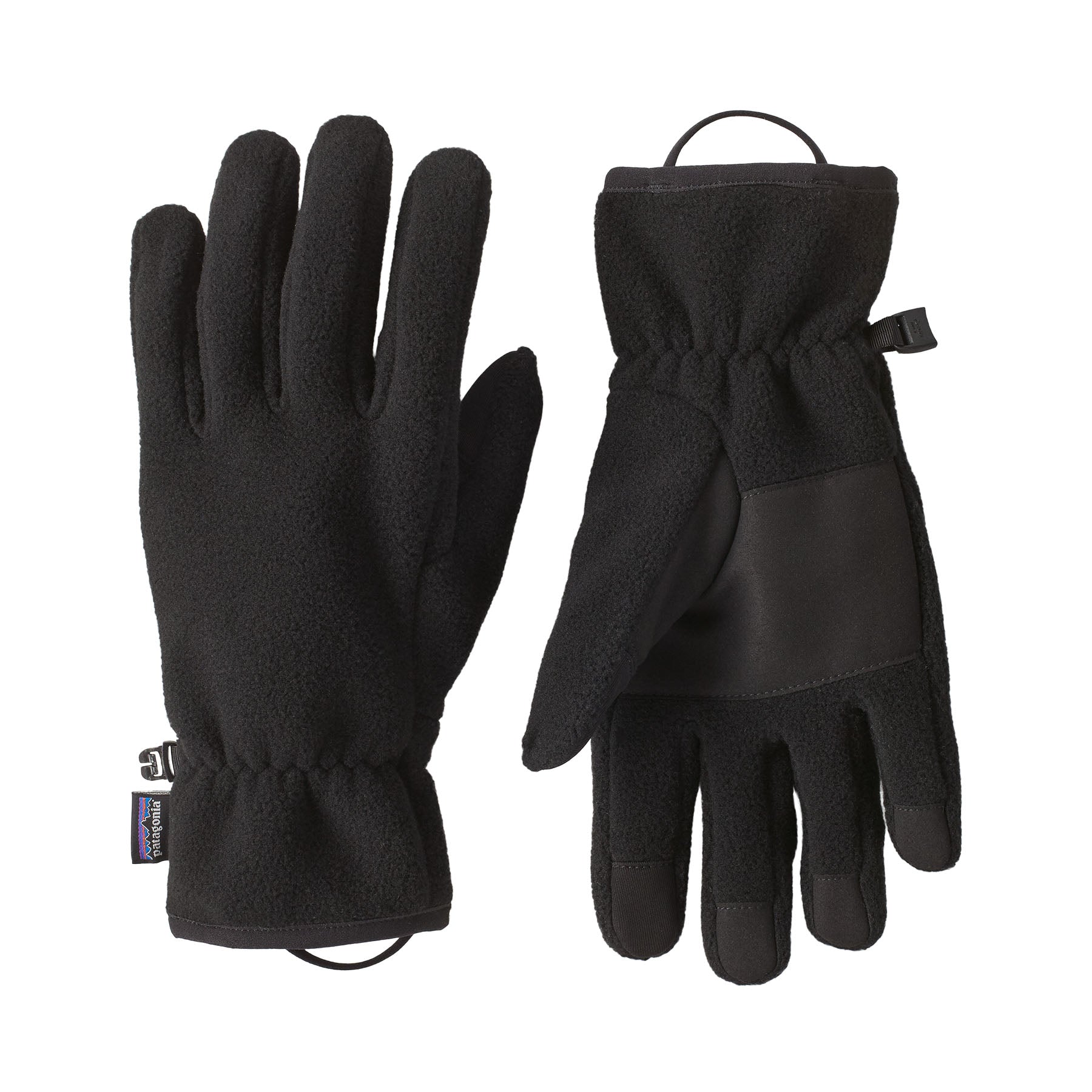patagonia handschuhe Synchilla Gloves Black Solid BKSO / XS