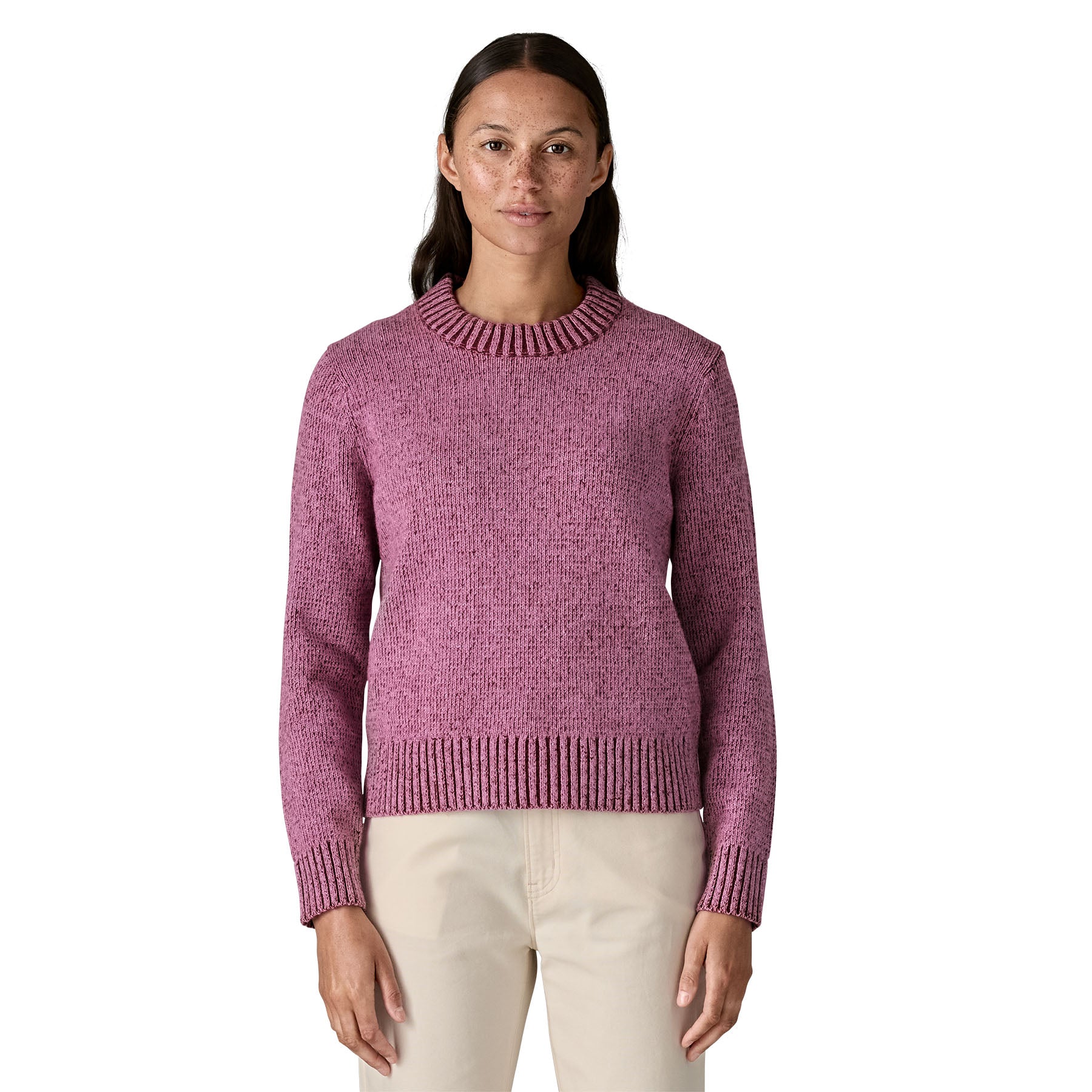 Women's Recycled Wool-Blend Crewneck Sweater