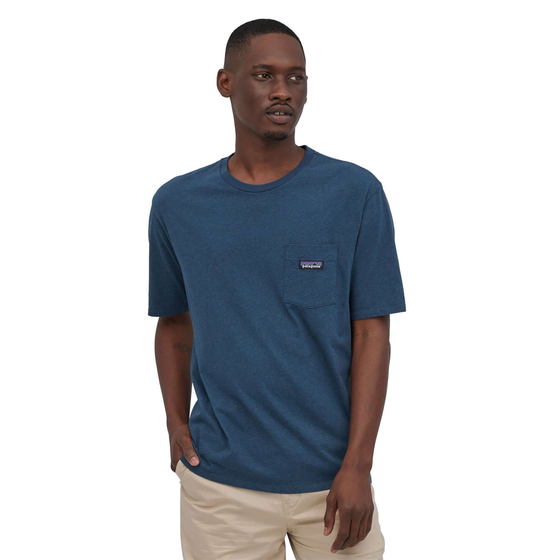 M's Regenerative Organic Certified Cotton Lightweight Pocket Tee