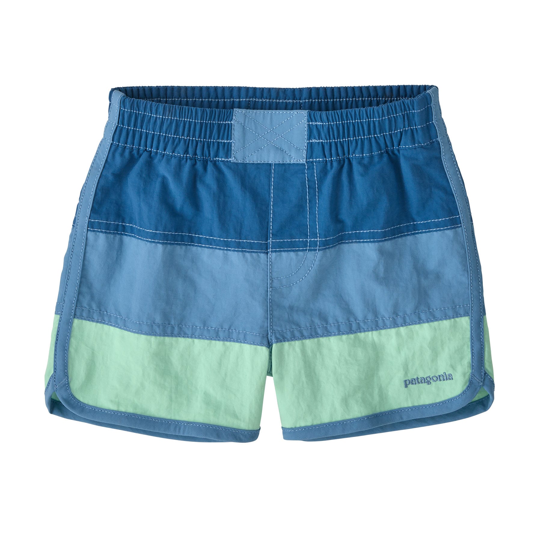 Baby Boardshorts in Aquatic Blue | Patagonia Bend