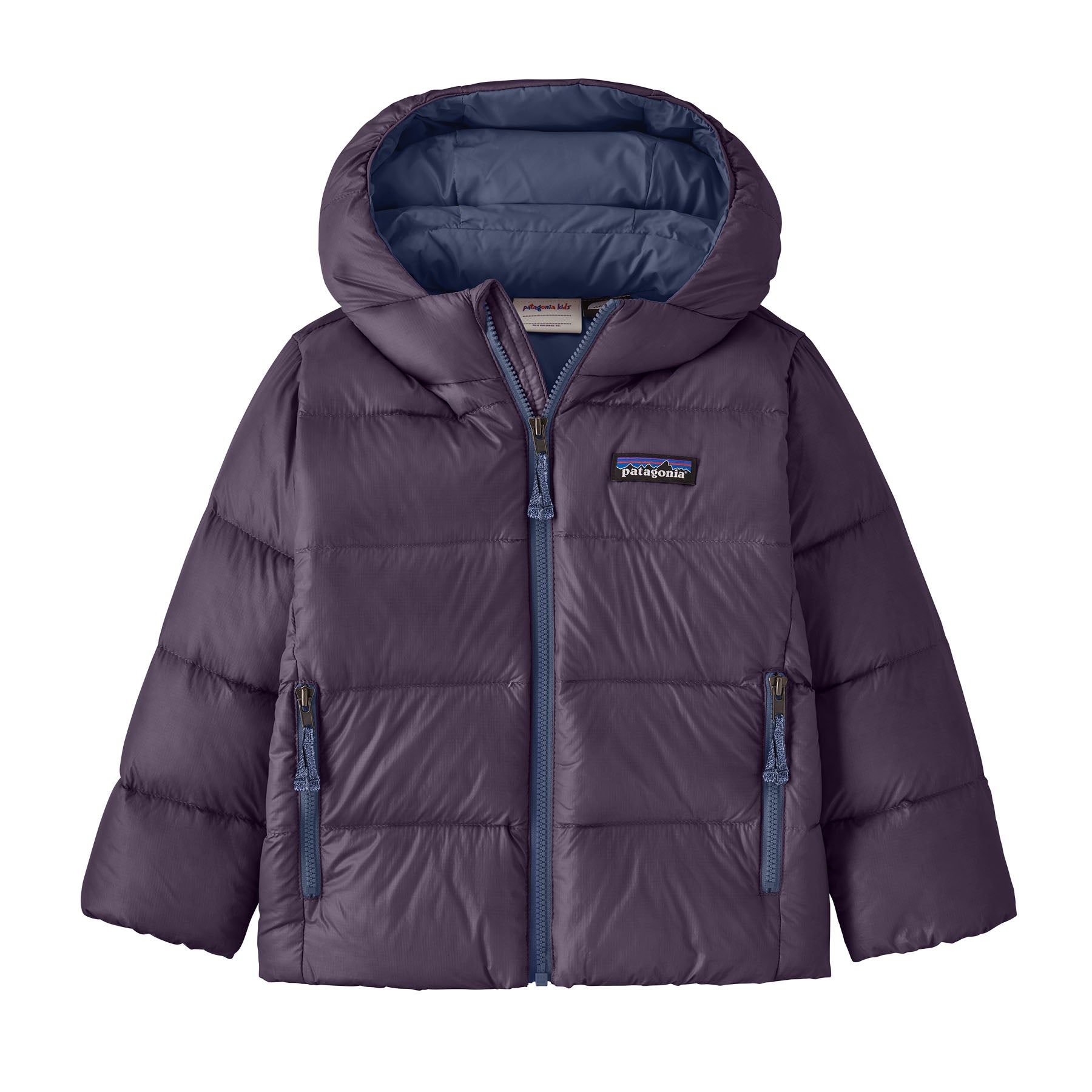 Baby Hi - Loft Down Sweater Hoody in Plummet Purple | Patagonia Bend