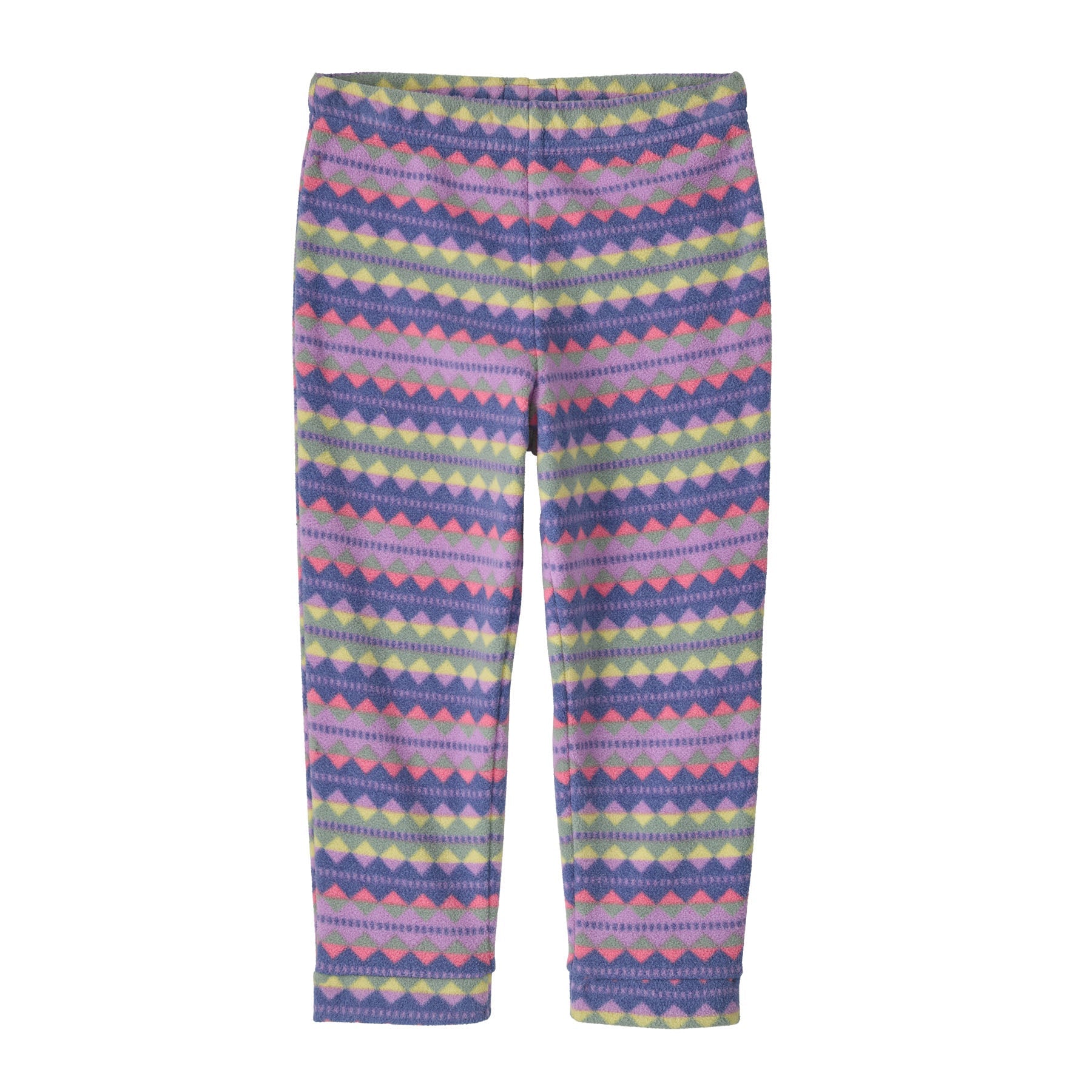 Baby Micro D Bottoms in Diamond Stripe: Brisk Purple | Patagonia Bend