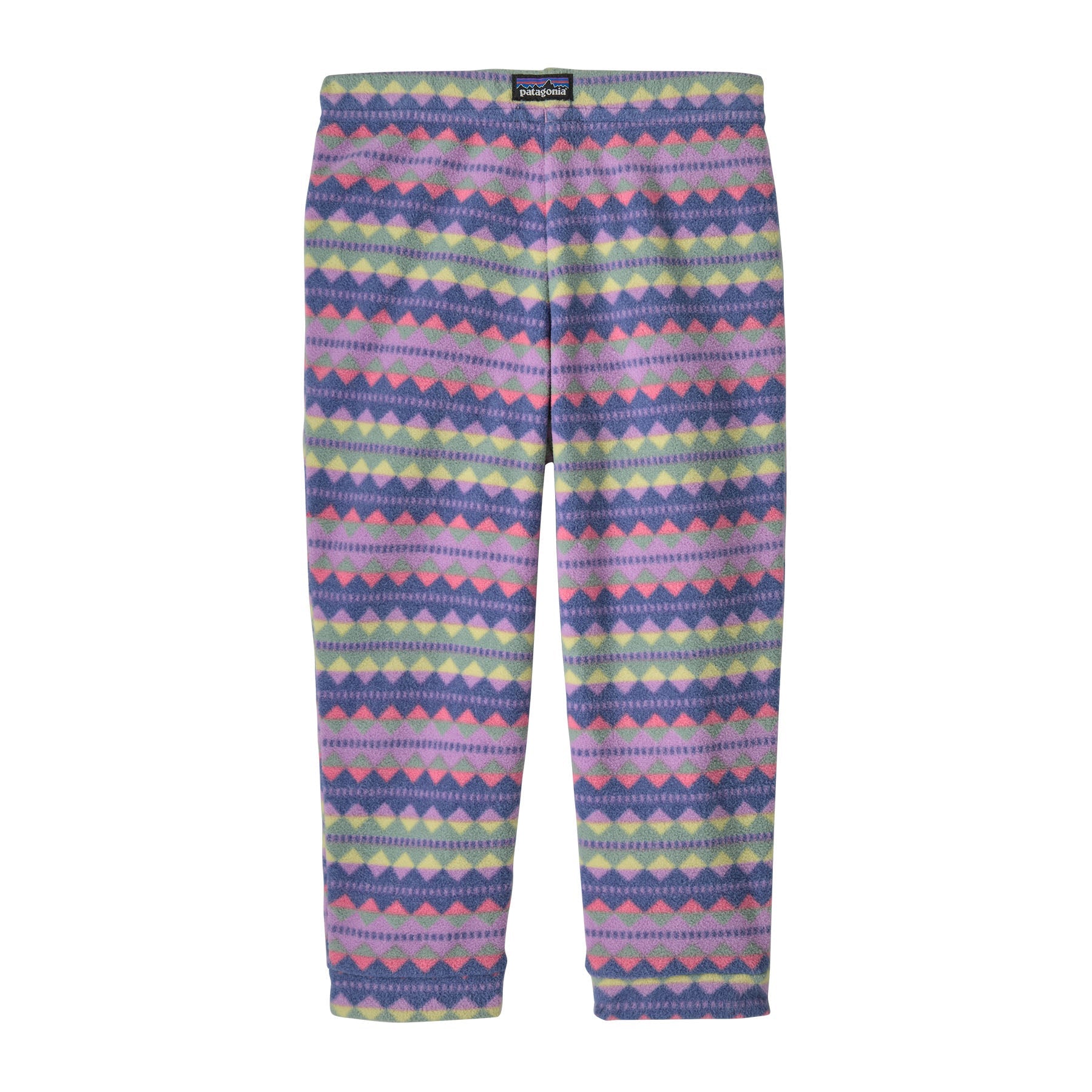 Baby Micro D Bottoms in Diamond Stripe: Brisk Purple | Patagonia Bend