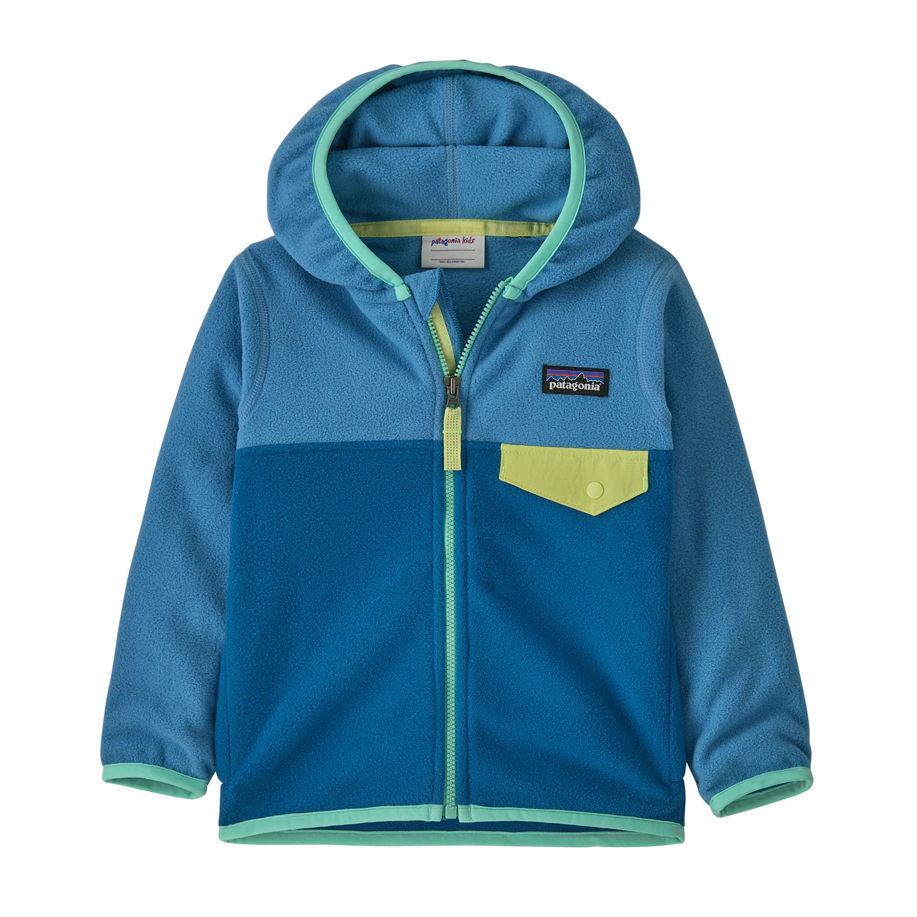 Baby Micro D® Snap - T Jacket in Aquatic Blue | Patagonia Bend