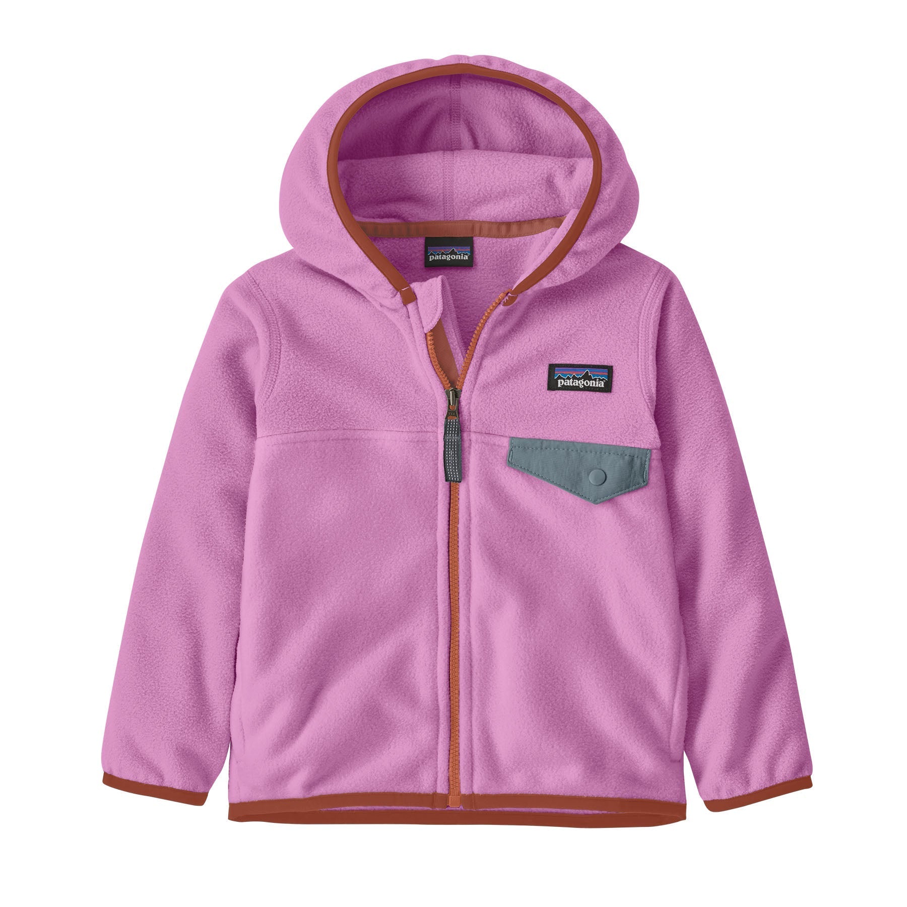 Baby Micro D Snap - T Jacket in Brisk Purple | Patagonia Bend