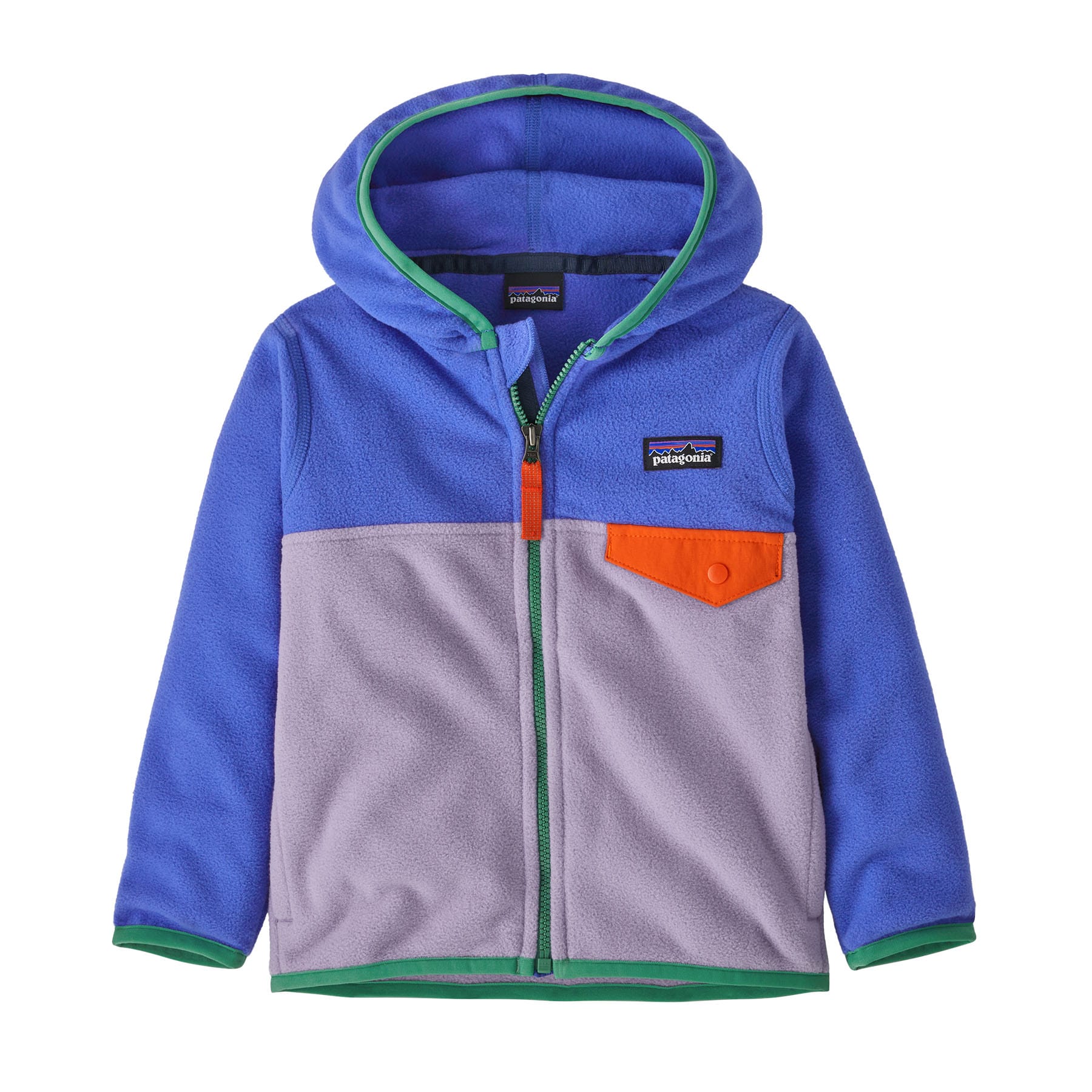 Baby Micro D Snap - T Jacket in Concrete Purple | Patagonia Bend