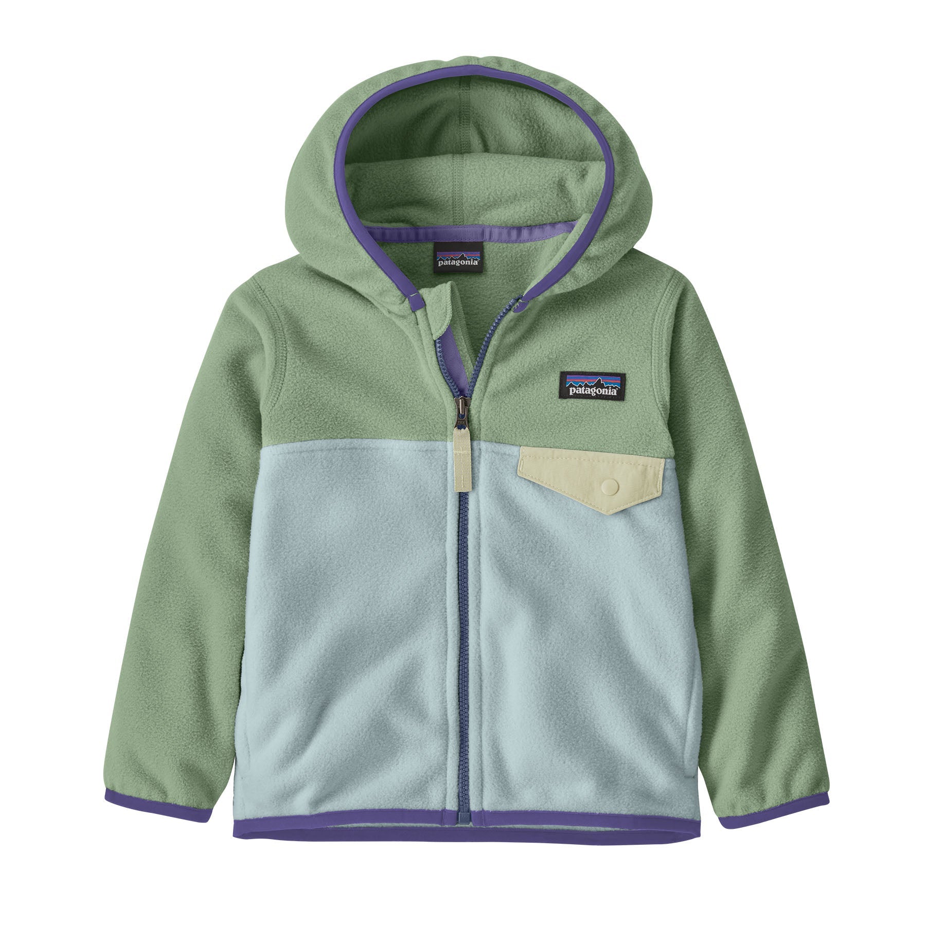 Baby Micro D Snap - T Jacket in Virtually Blue | Patagonia Bend