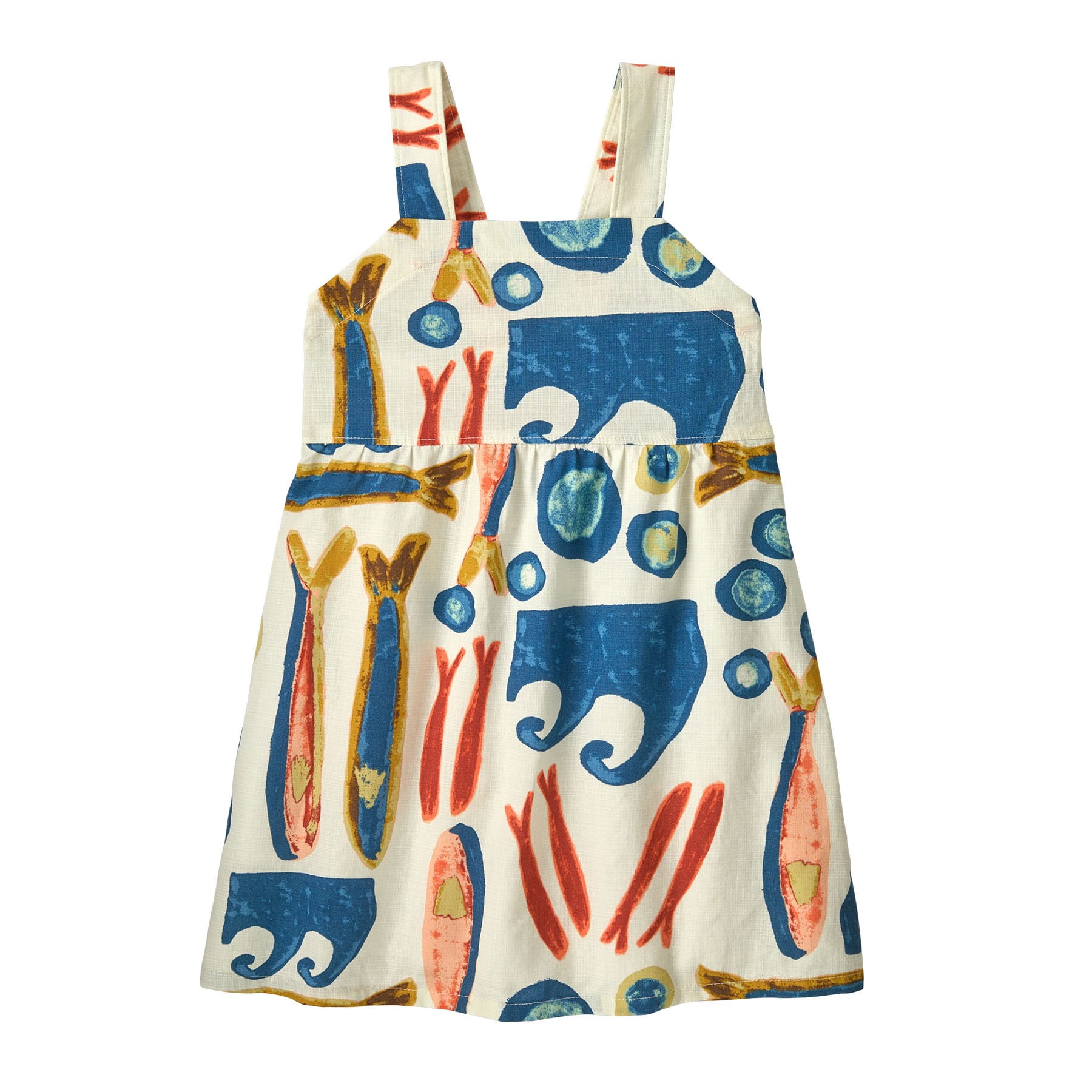 Baby Tidal Threads Dress in Sardines: Natural | Patagonia Bend
