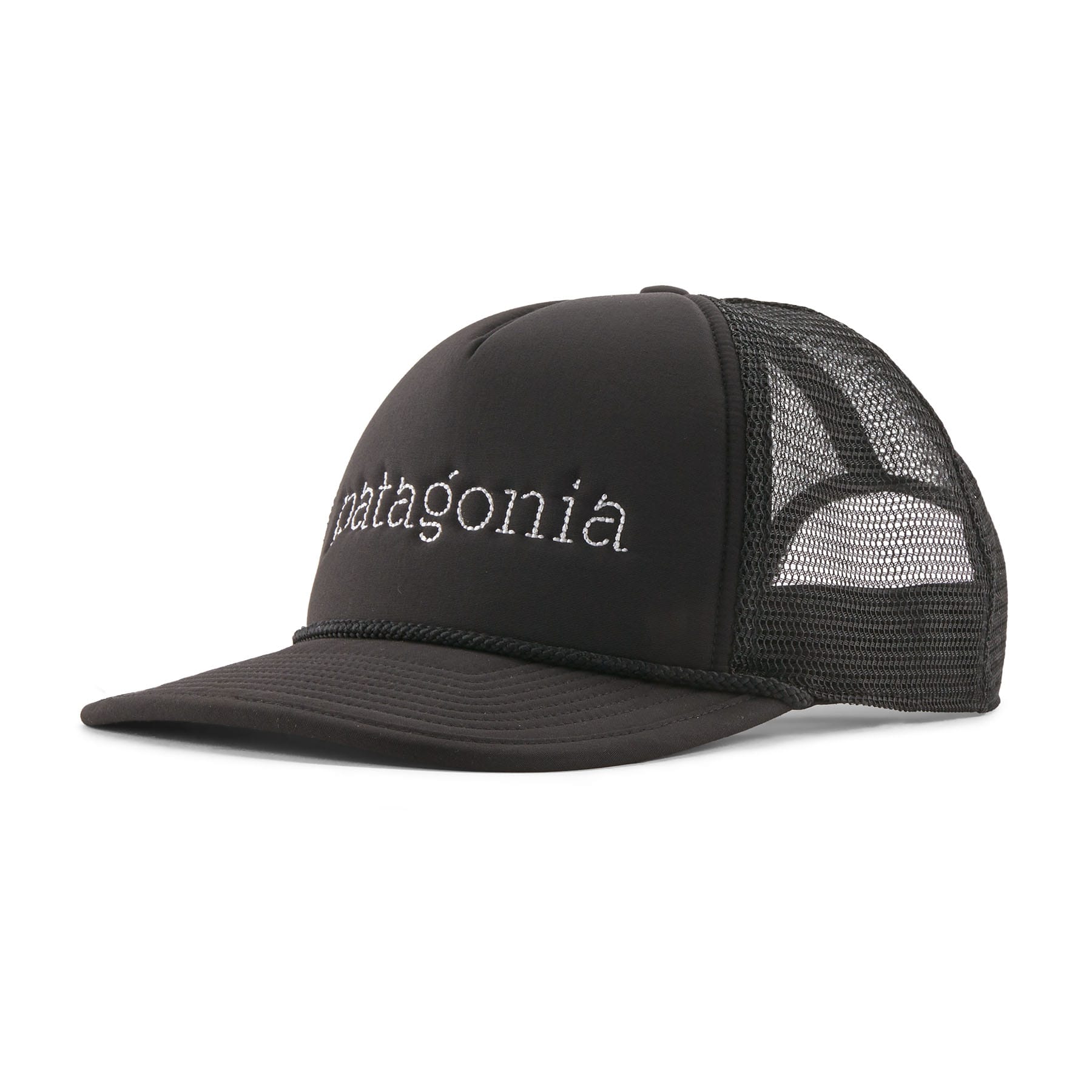 Broadcaster Hat in Strata Text: Black | Patagonia Bend