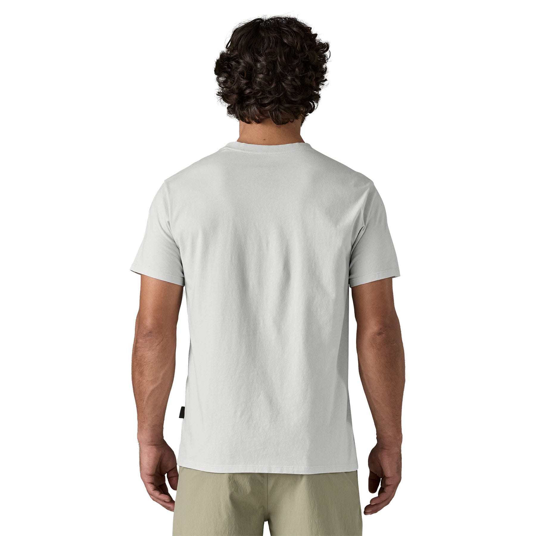 Daily Graphic Tee - Patagonia Bend in Crisp Grey | Patagonia Bend