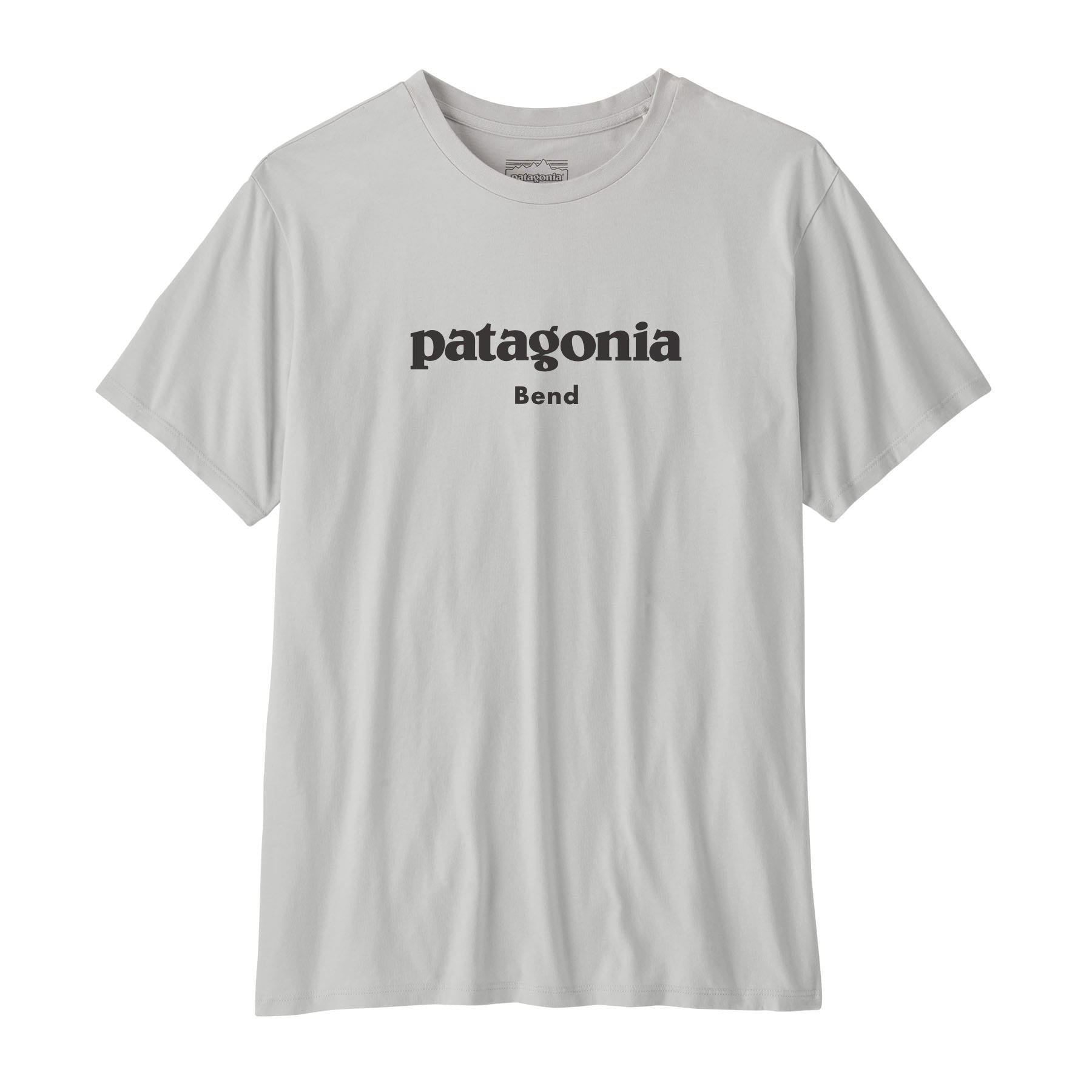 Daily Graphic Tee - Patagonia Bend in Crisp Grey | Patagonia Bend