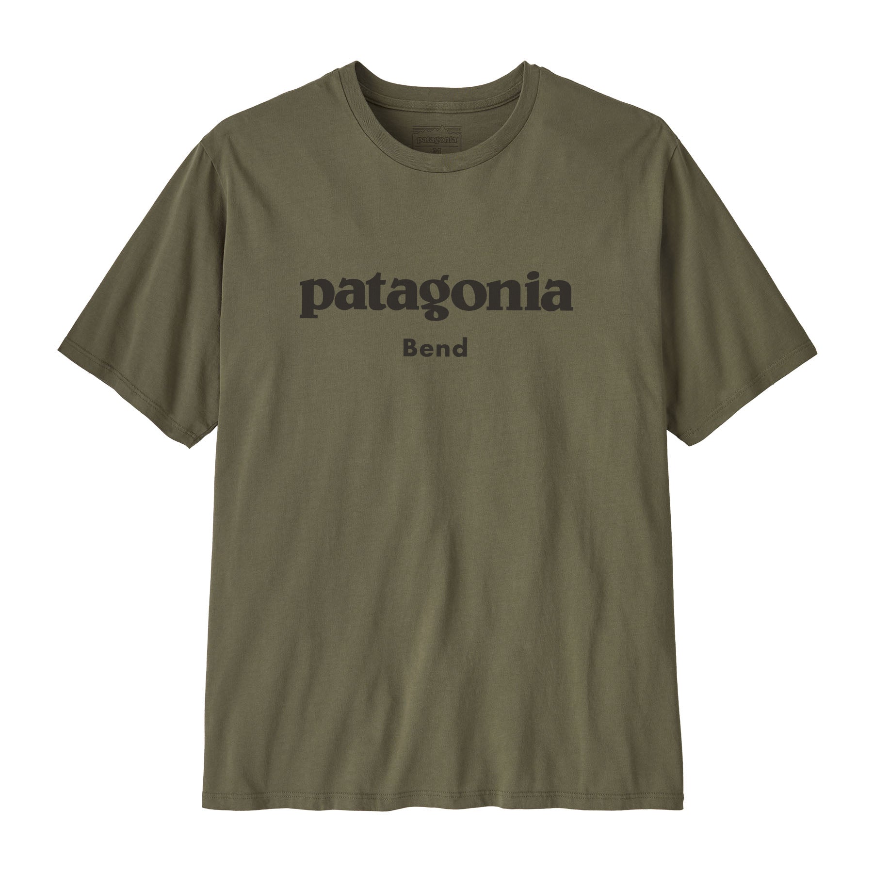 Daily Graphic Tee - Patagonia Bend in Basin Green | Patagonia Bend