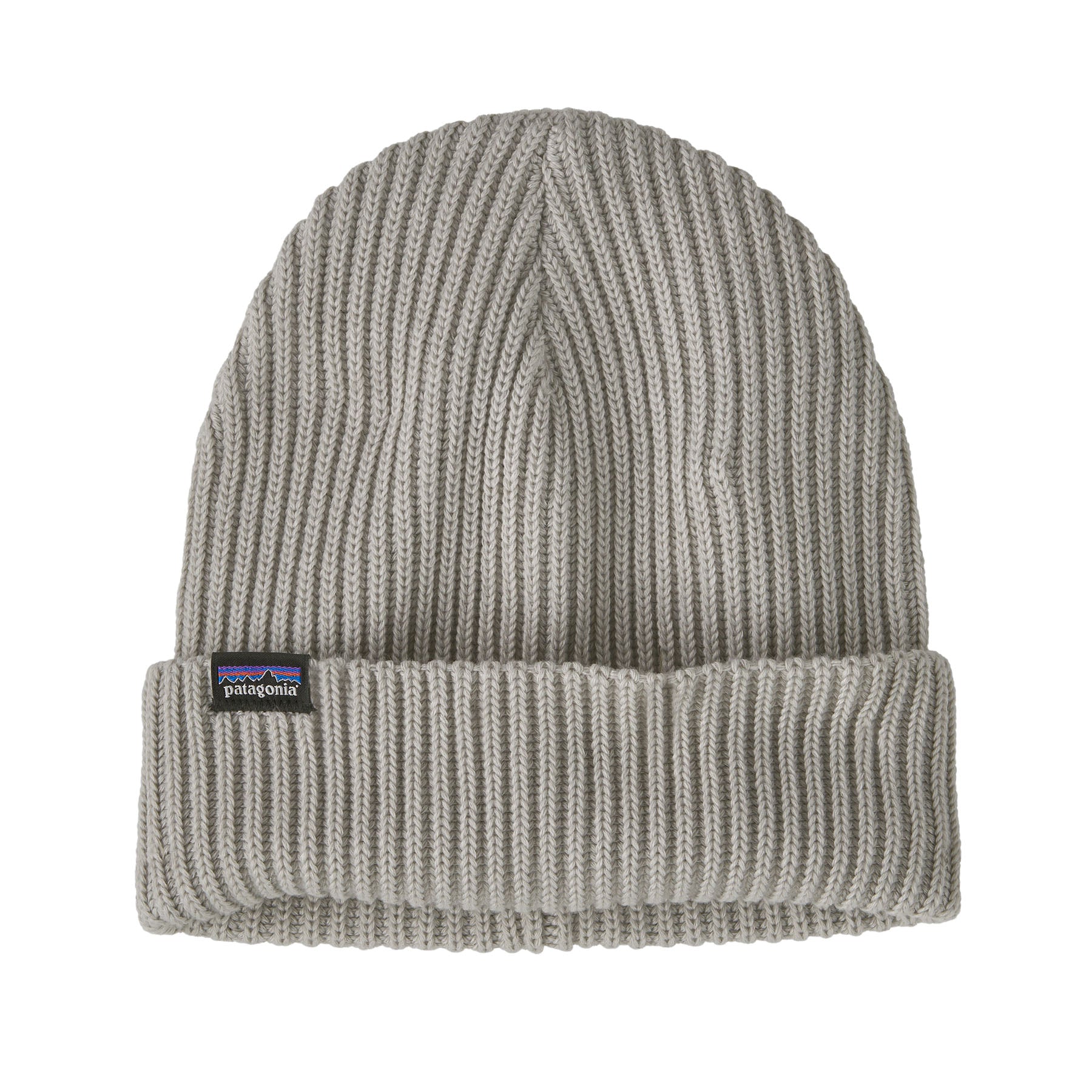 Fishermans Rolled Beanie in Crisp Grey | Patagonia Bend