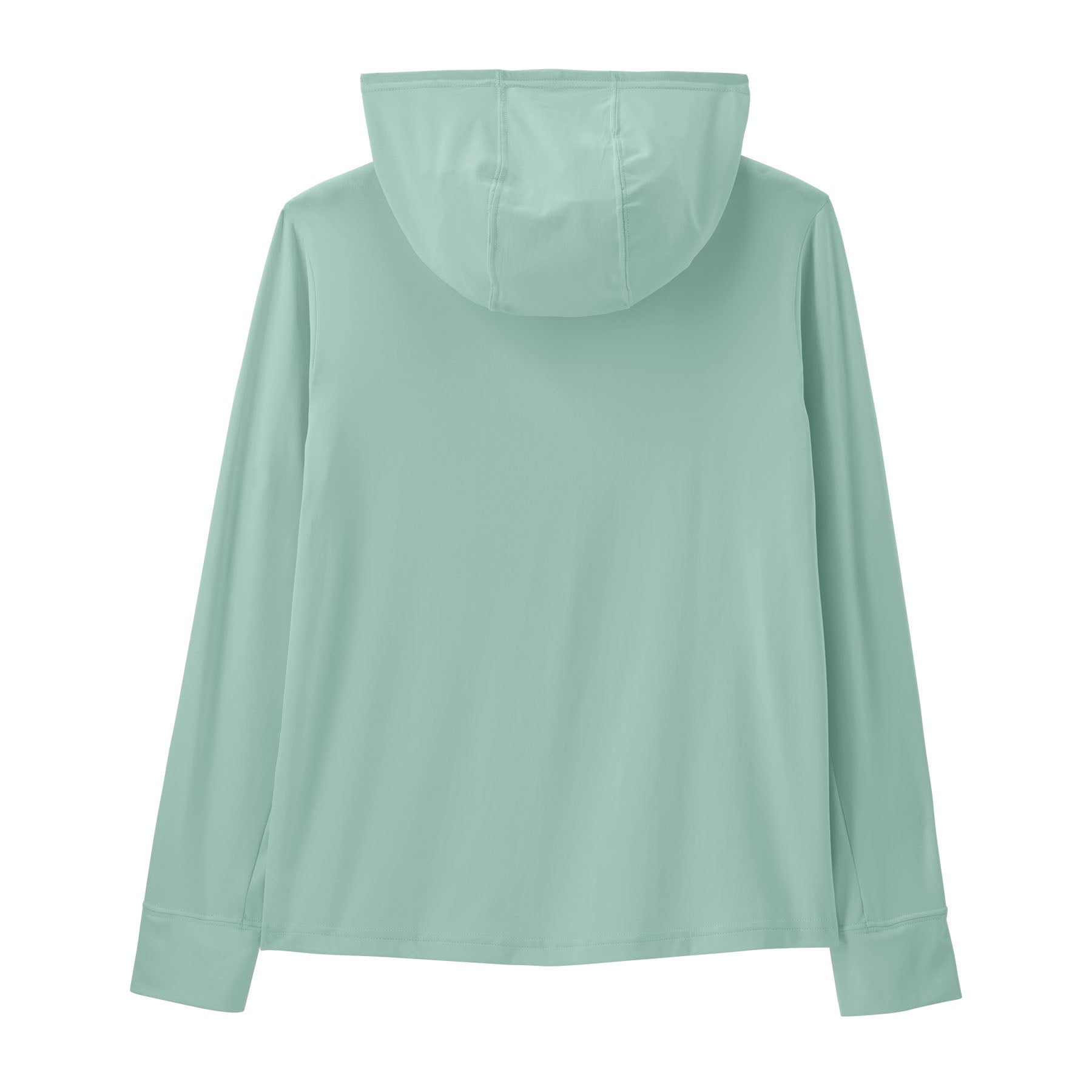 Kid's Capilene® Silkweight Hoody in Boardshort Logo Tones: Thin Ice | Patagonia Bend