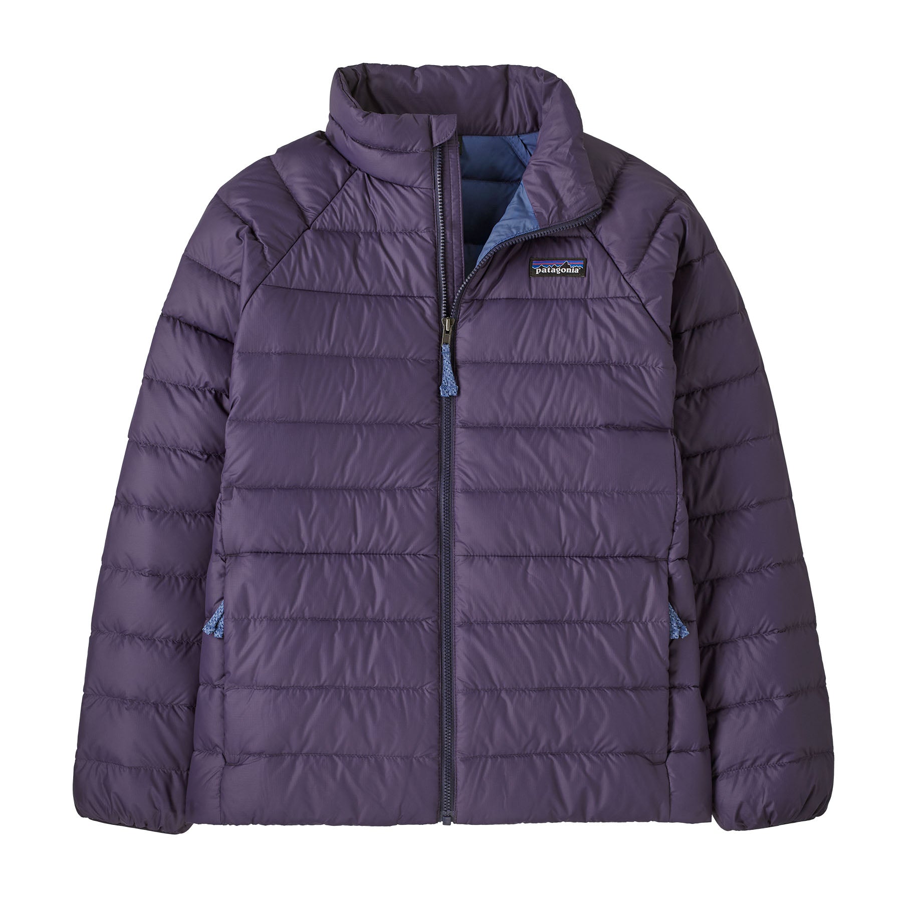 Kid's Down Sweater in Plummet Purple | Patagonia Bend