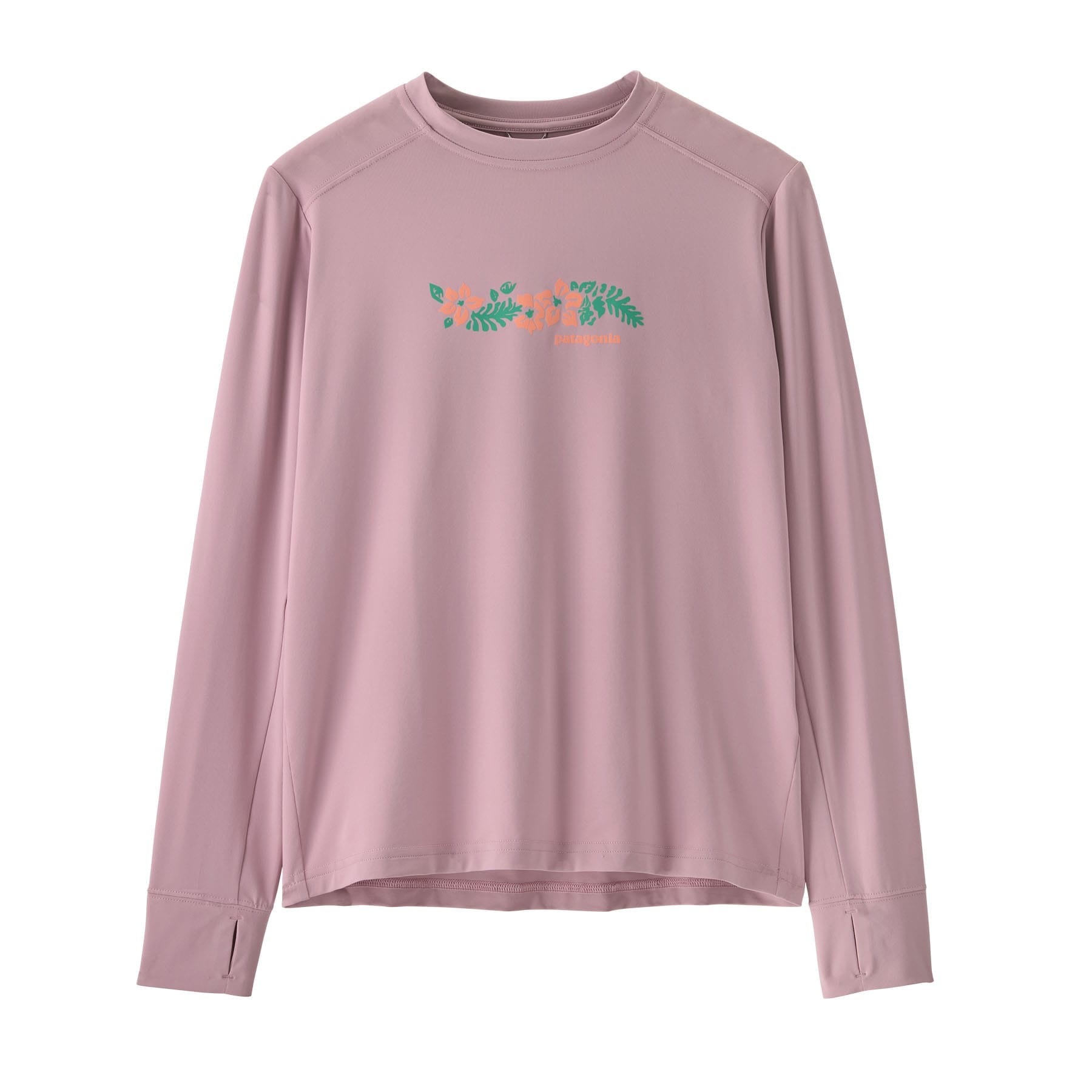 Kid's Long - Sleeved Capilene® Silkweight T-Shirt in Friend Lei: Quiet Violet | Patagonia Bend