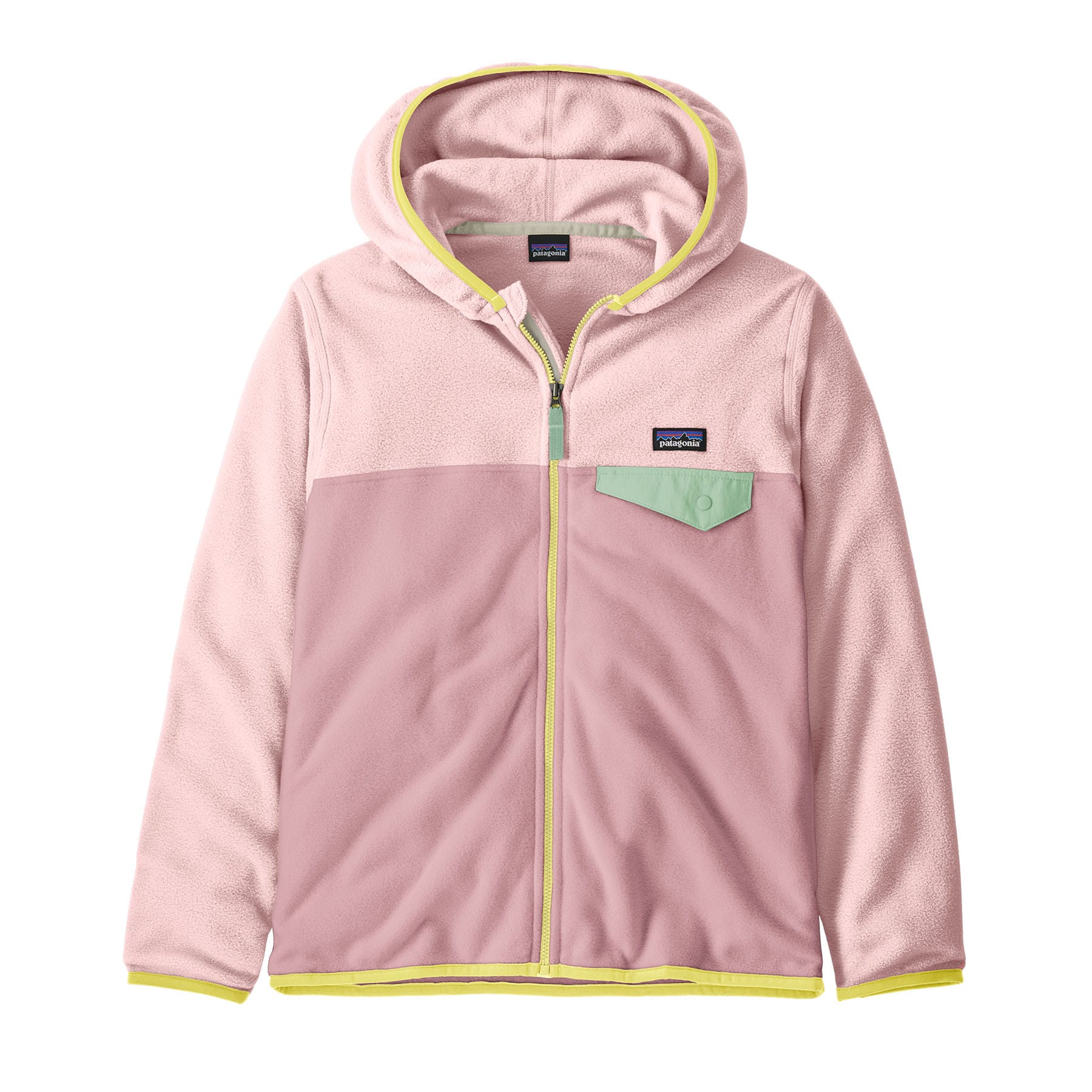 Kid's Micro D® Snap - T® Jacket in Quiet Violet | Patagonia Bend