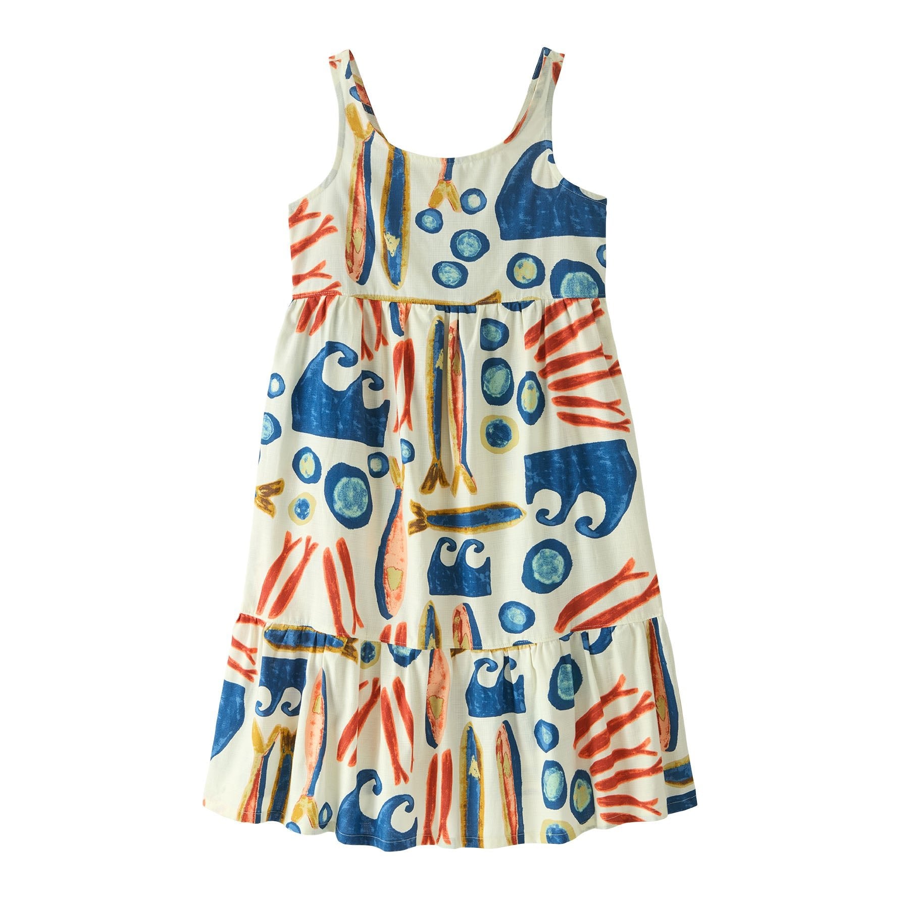 Kid's Tidal Threads Dress in Sardines: Natural | Patagonia Bend