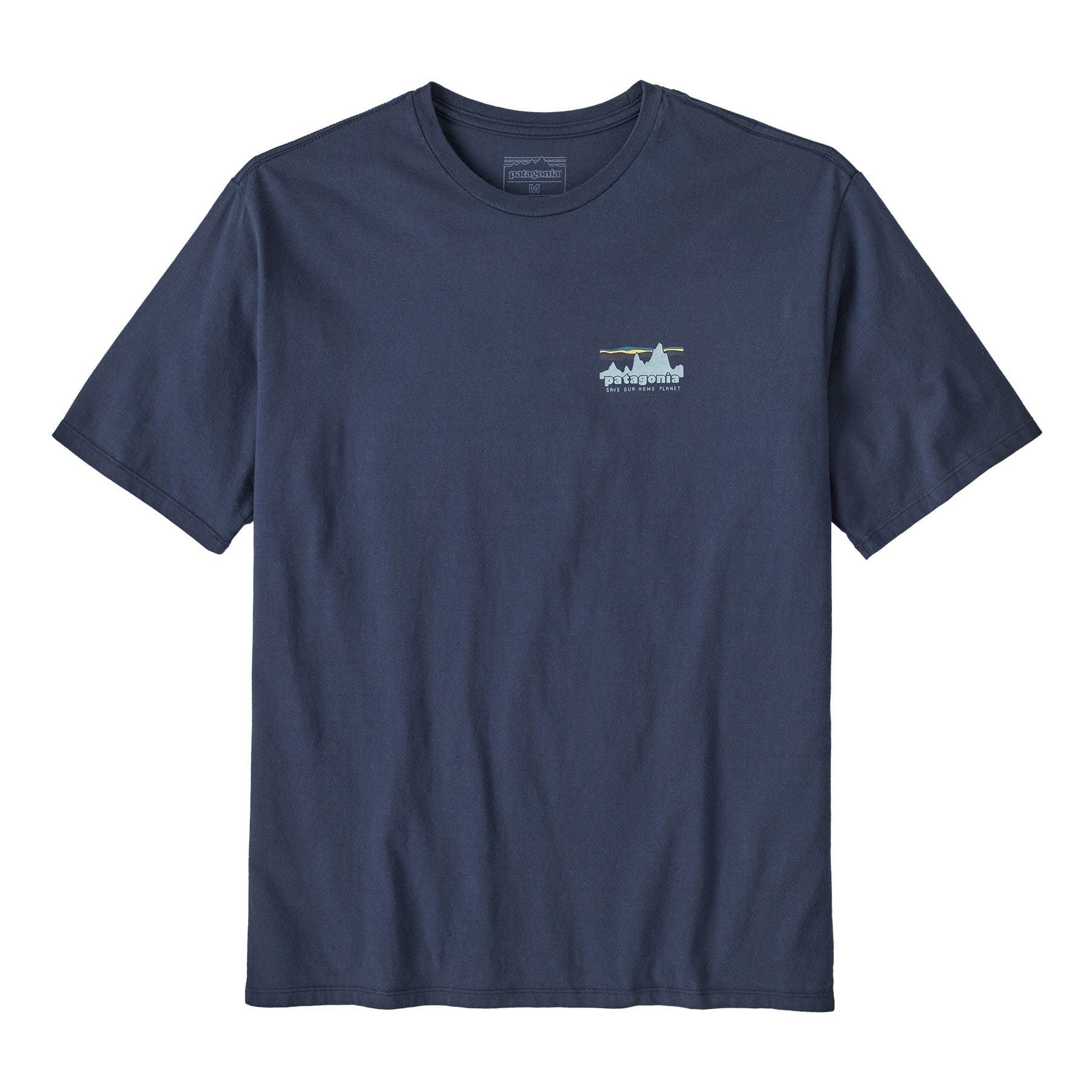 Men's '73 Skyline Organic T-Shirt in New Navy | Patagonia Bend