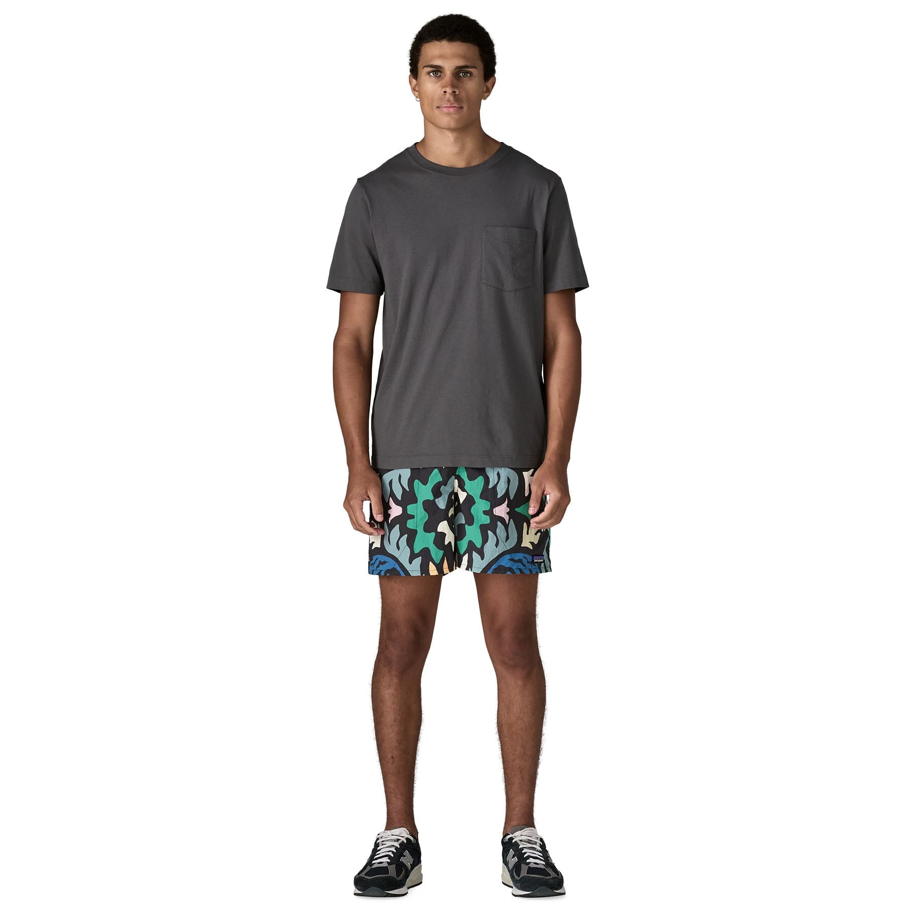 Men's Baggies Shorts - 5 in. in Earthen: Weathered Stone | Patagonia Bend