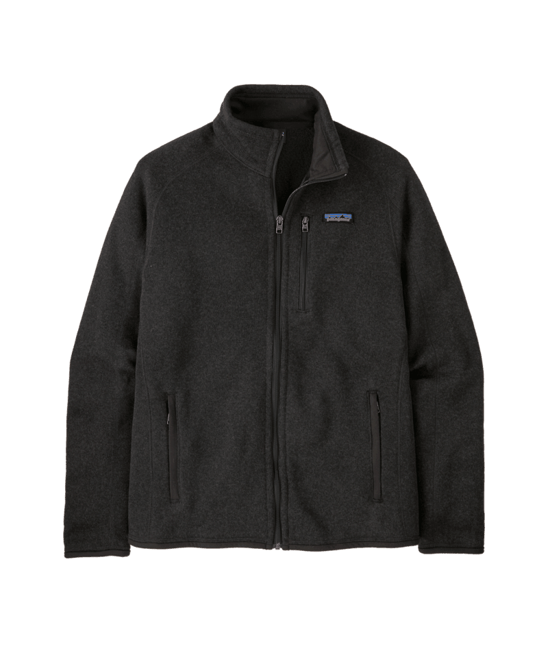 Men's Better Sweater® Jacket in Black | Patagonia Bend