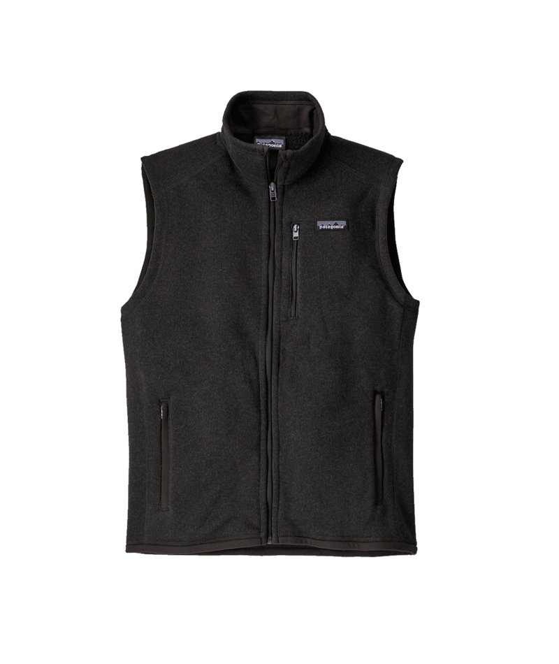 Men's Better Sweater Vest in Black | Patagonia Bend