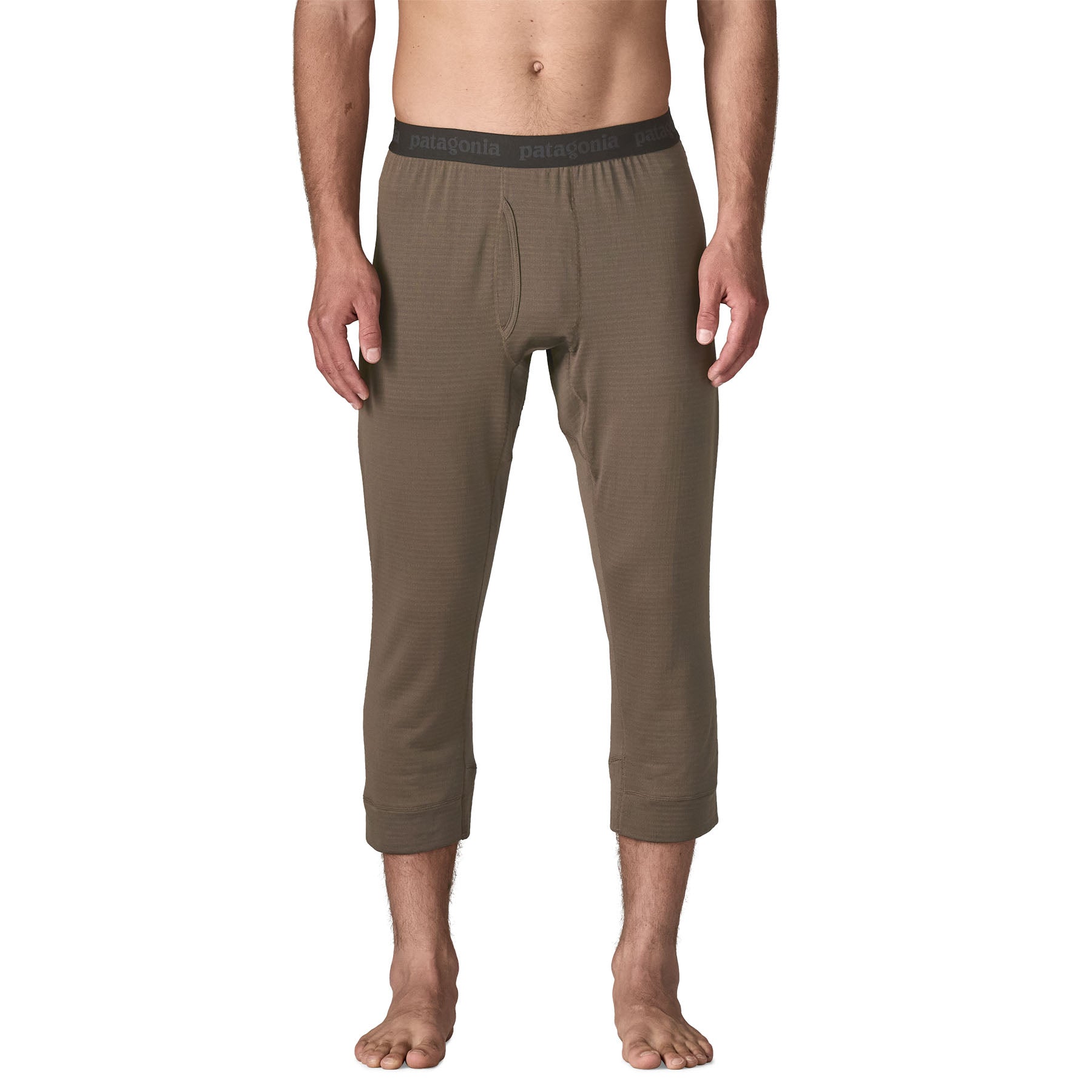 Men's Cap Thermal Weight Boot Length Bottoms in Marlow Brown | Patagonia Bend