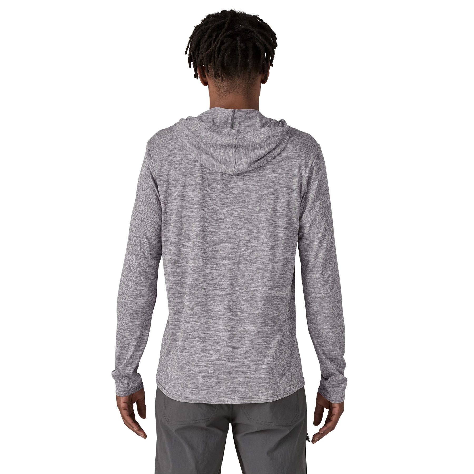 Men's Capilene® Cool Daily Hoody in Feather Grey | Patagonia Bend