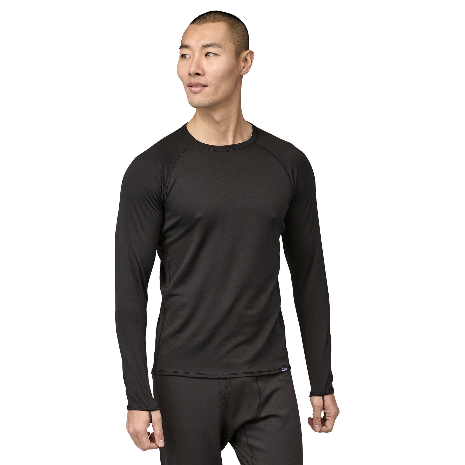 Men's Capilene® Midweight Crew in Black | Patagonia Bend