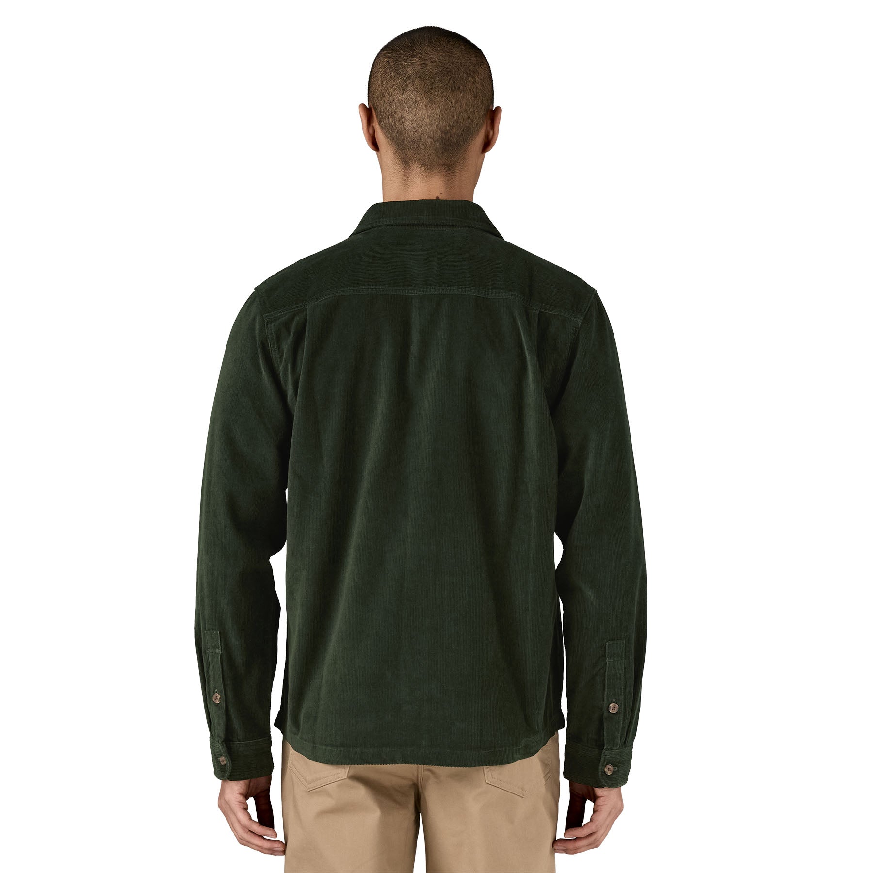 Men's Corduroy Shirt in Old Growth Green | Patagonia Bend