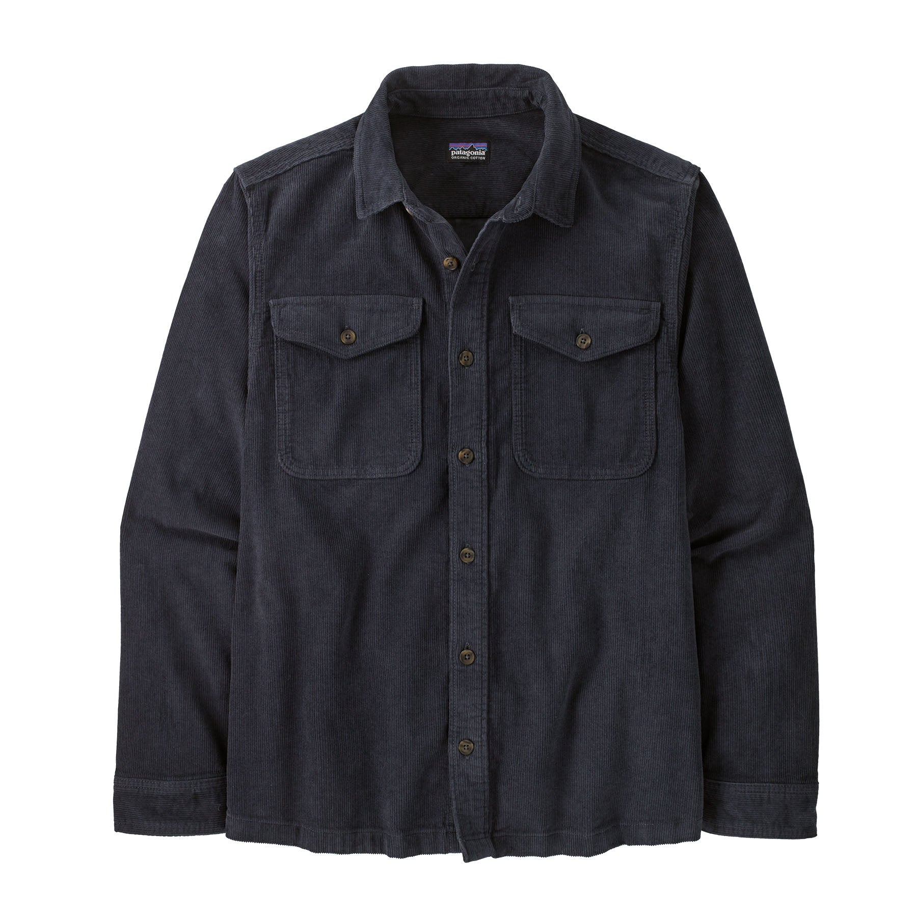 Men's Corduroy Shirt in Smolder Blue | Patagonia Bend