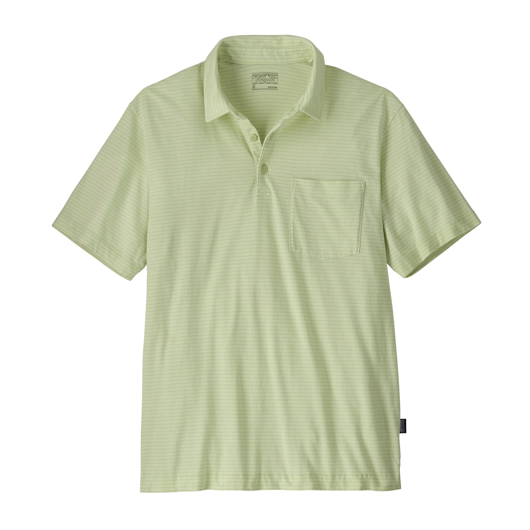 Men's Daily Polo in Twin Rope: Lichen Green | Patagonia Bend